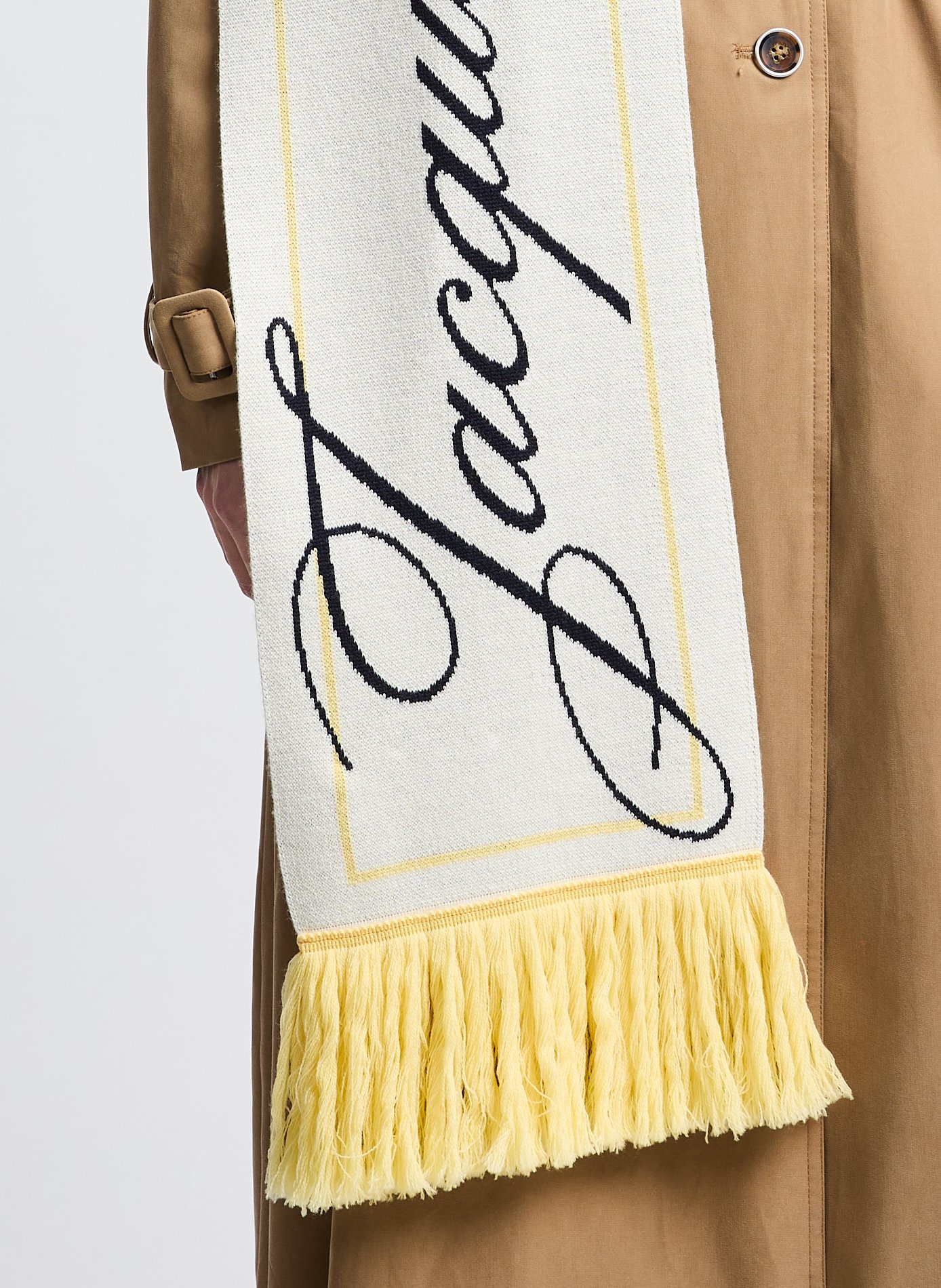 L'écharpe Liga JACQUEMUS Multicolore