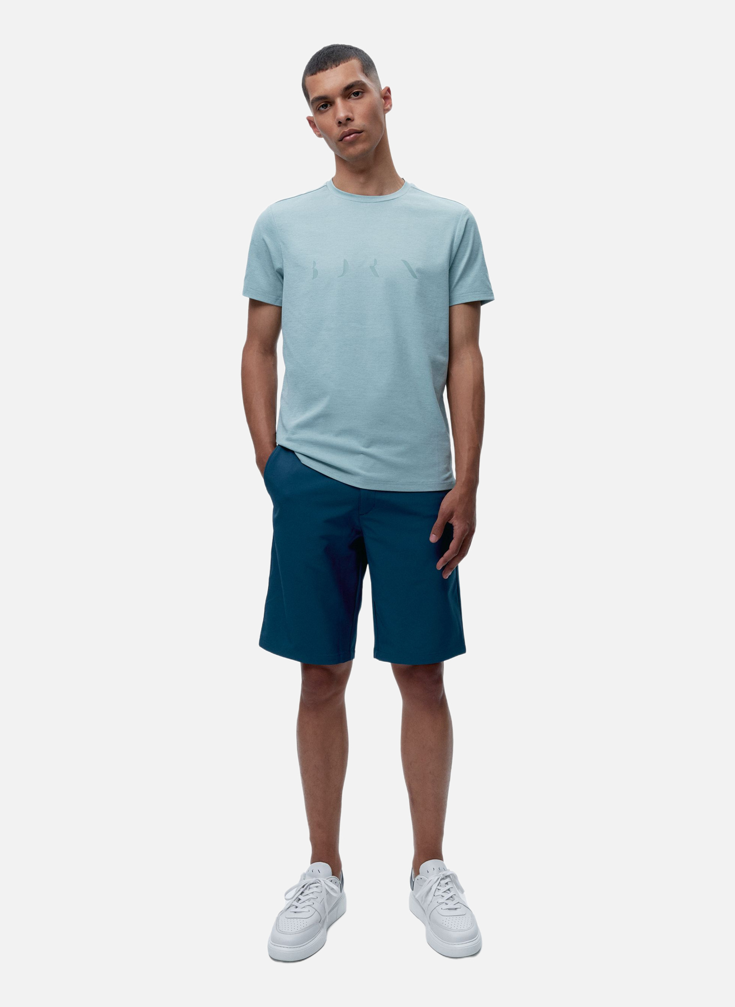 Short de sport homme training ganges BORN LIVING YOGA Bleu