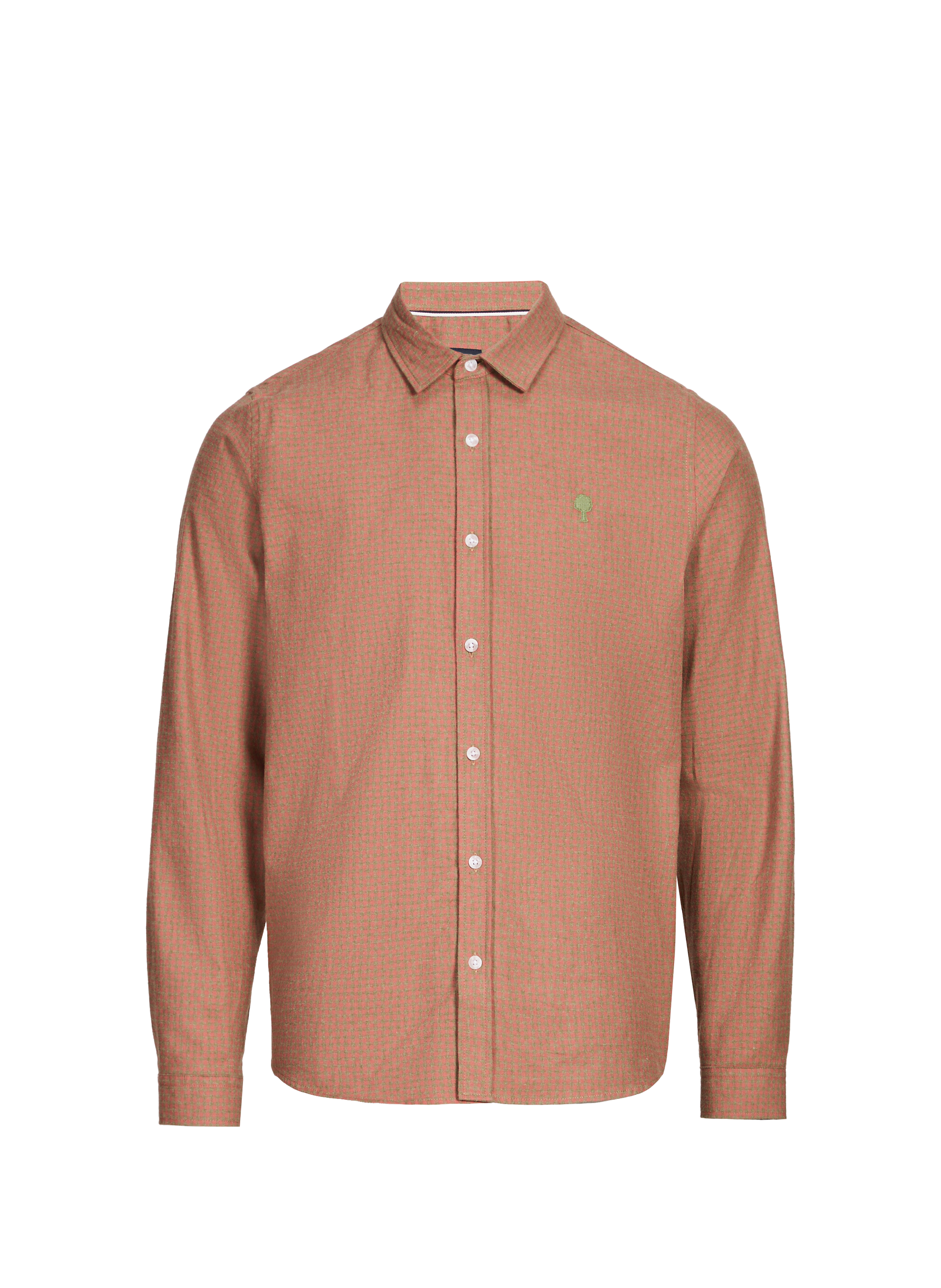 Check cotton Shirt FAGUO Green