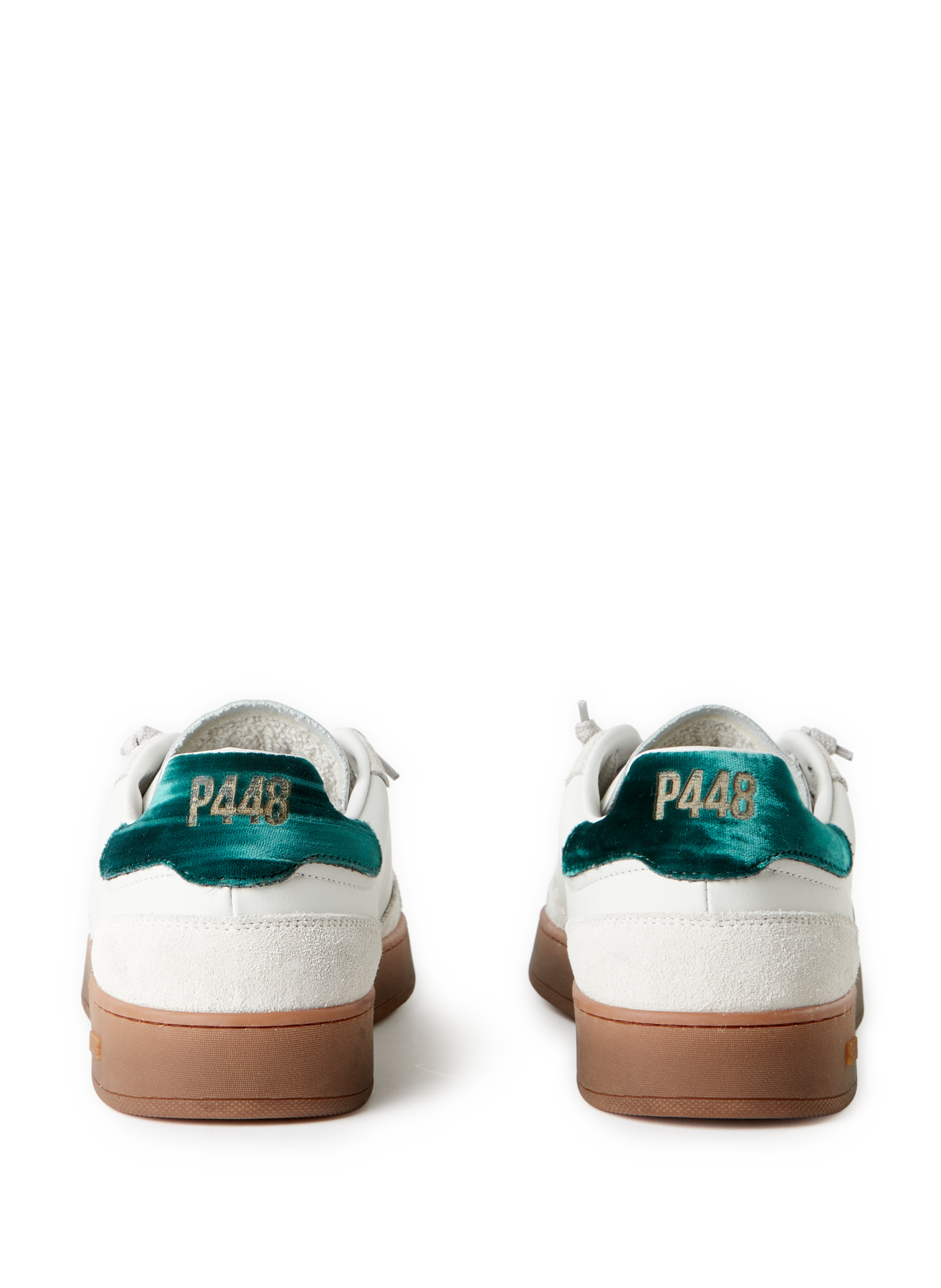 Round-toe Sneakers P448 White