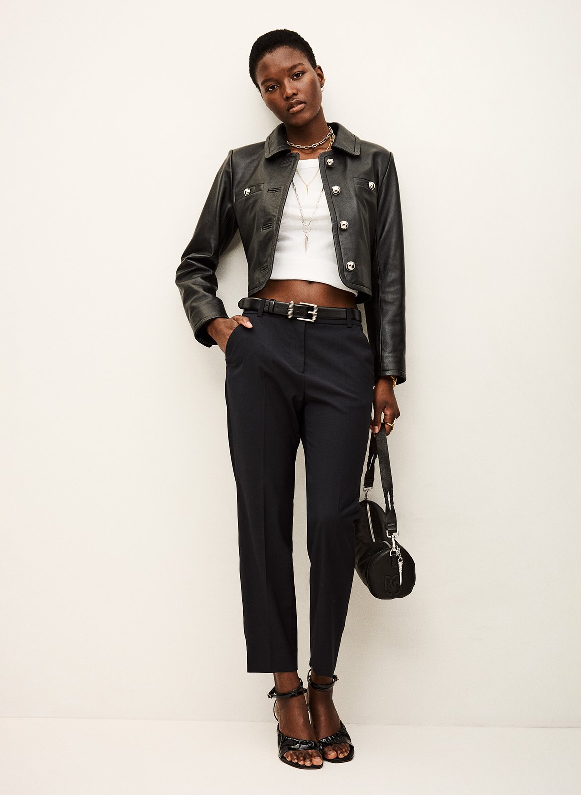 Pantalon cigarette coxo BA&SH Bleu