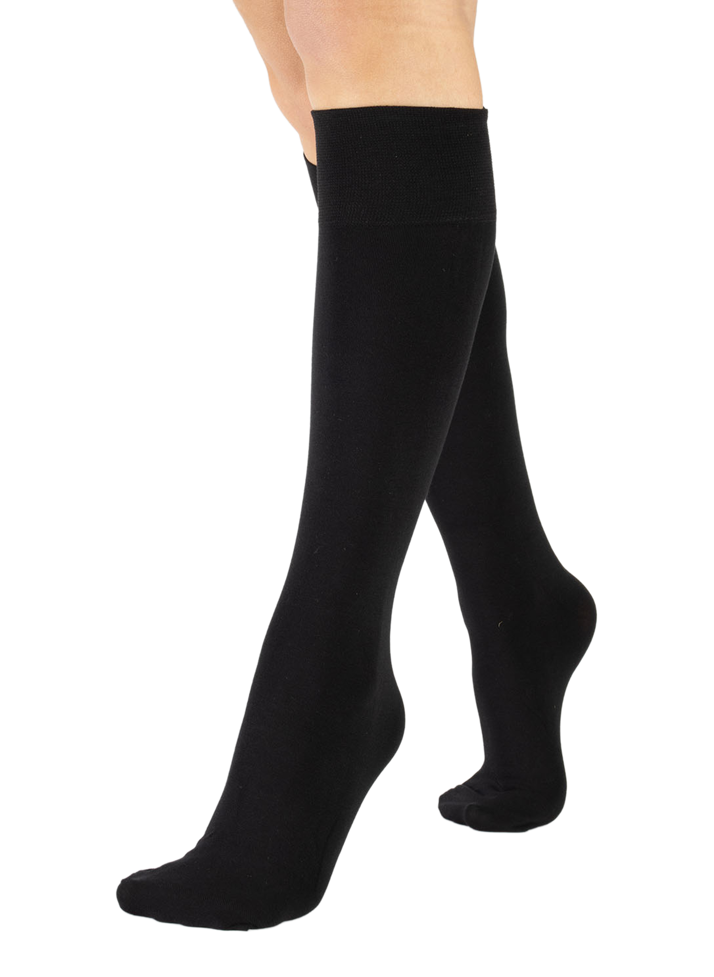 Mi-bas Montreux en coton mélangé CETTE Noir