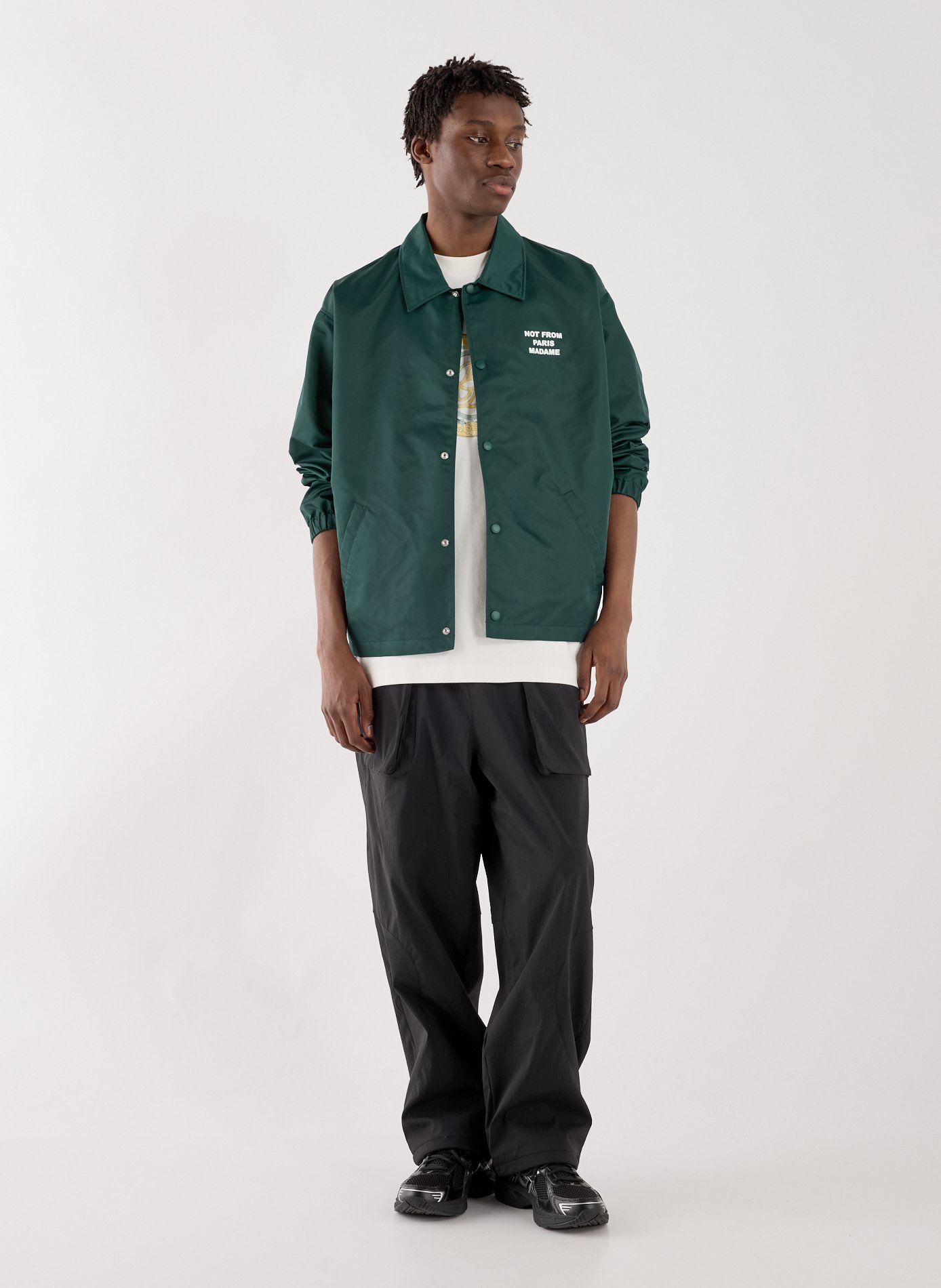 Straight pants with elastic waist ARTE ANTWERP Black