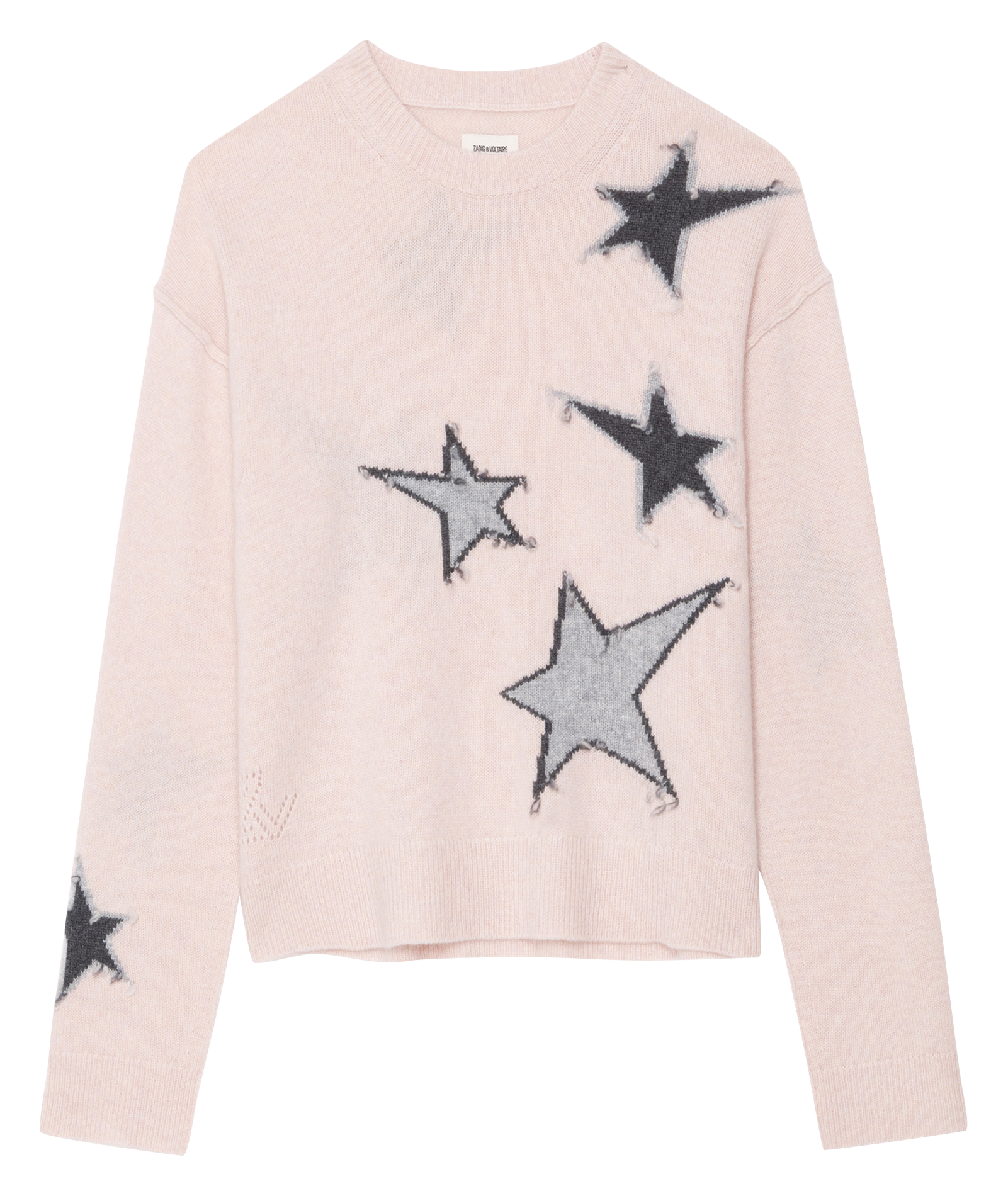 Pull col rond en cachemire markuz ZADIG&VOLTAIRE Rose