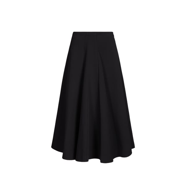 Sandbeige Jupe Ample In Black