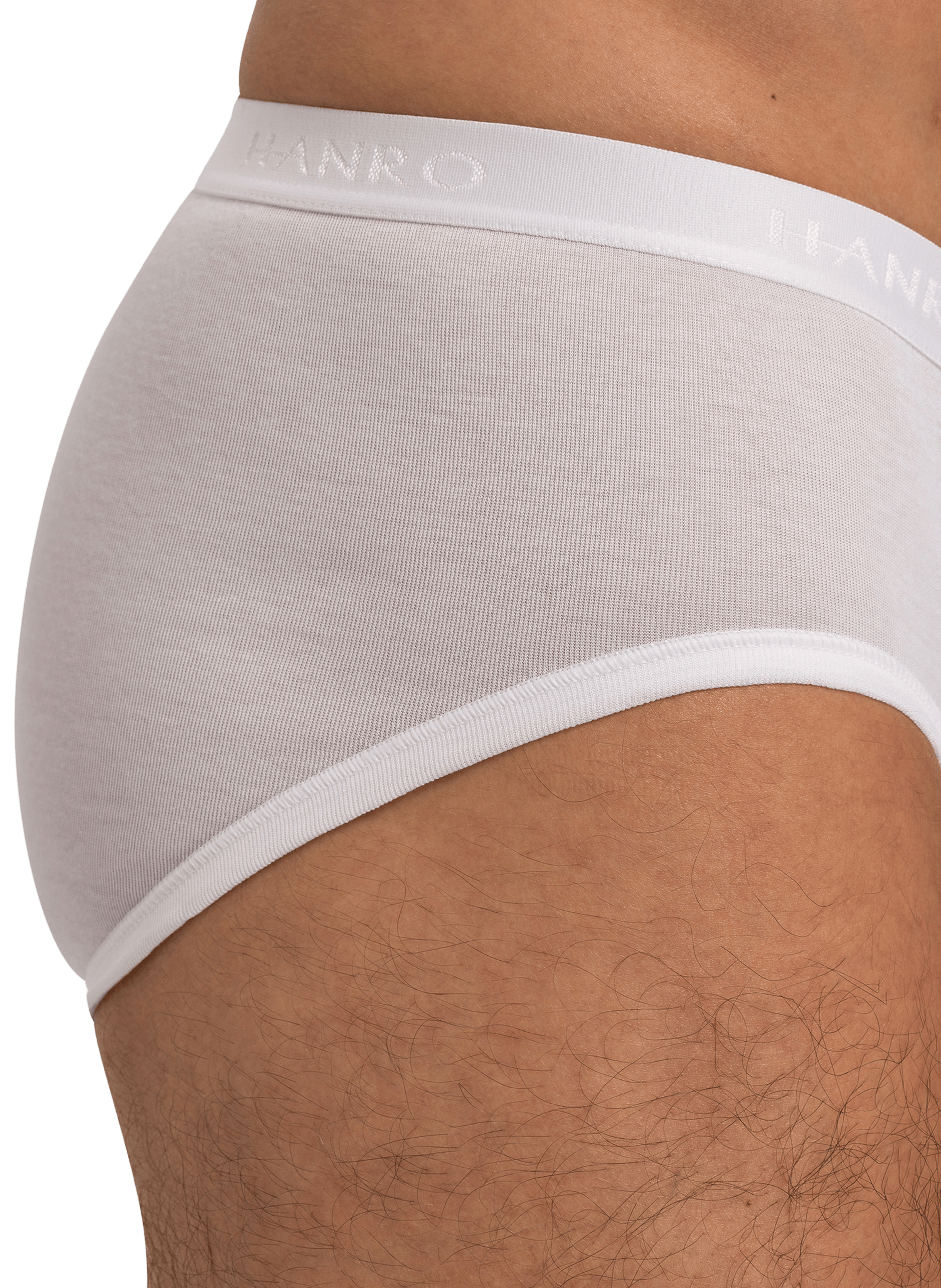 Cotton briefs HANRO White