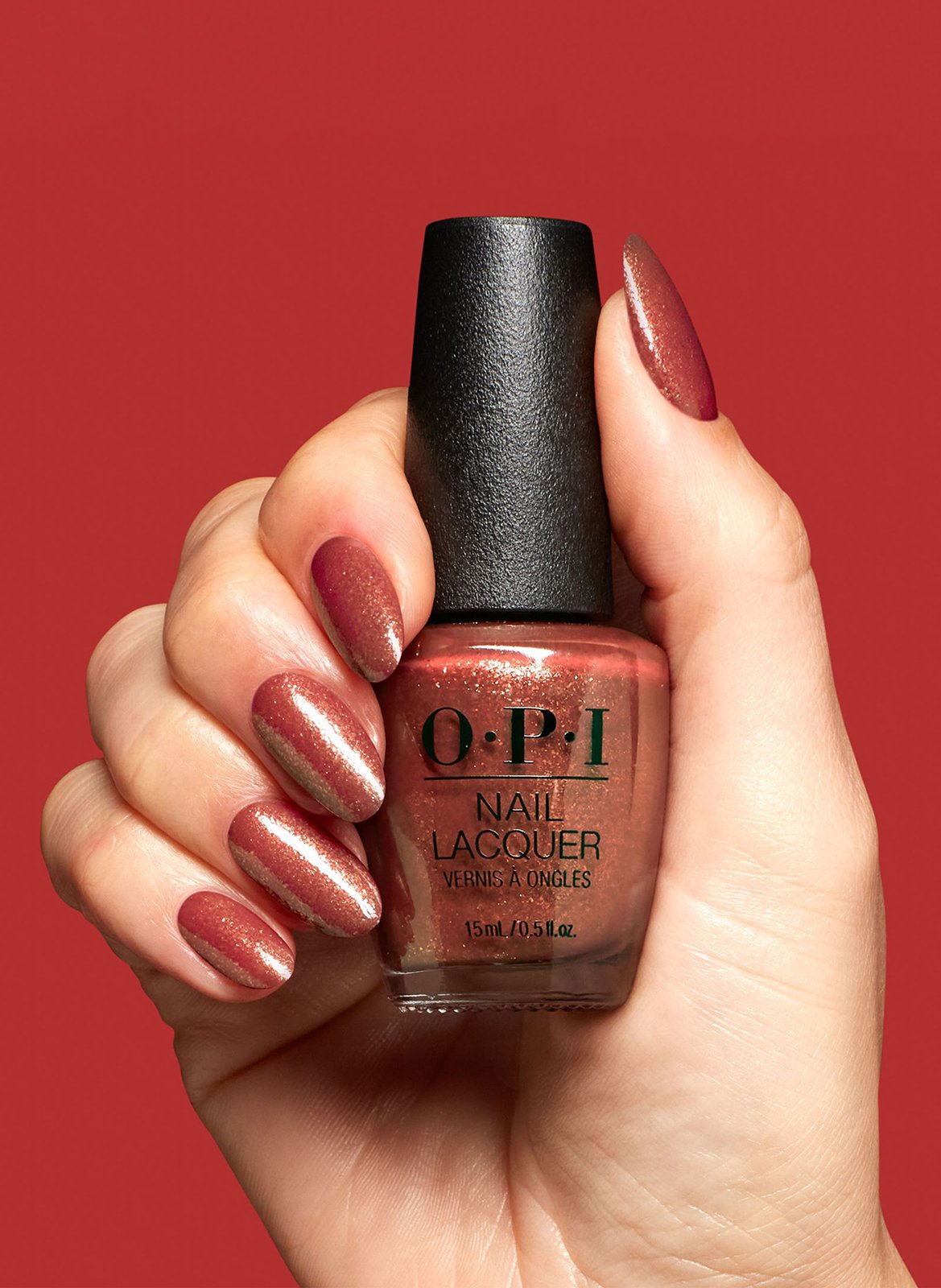 Ginger Snapped - Nail Lacquer OPI Marron moyen