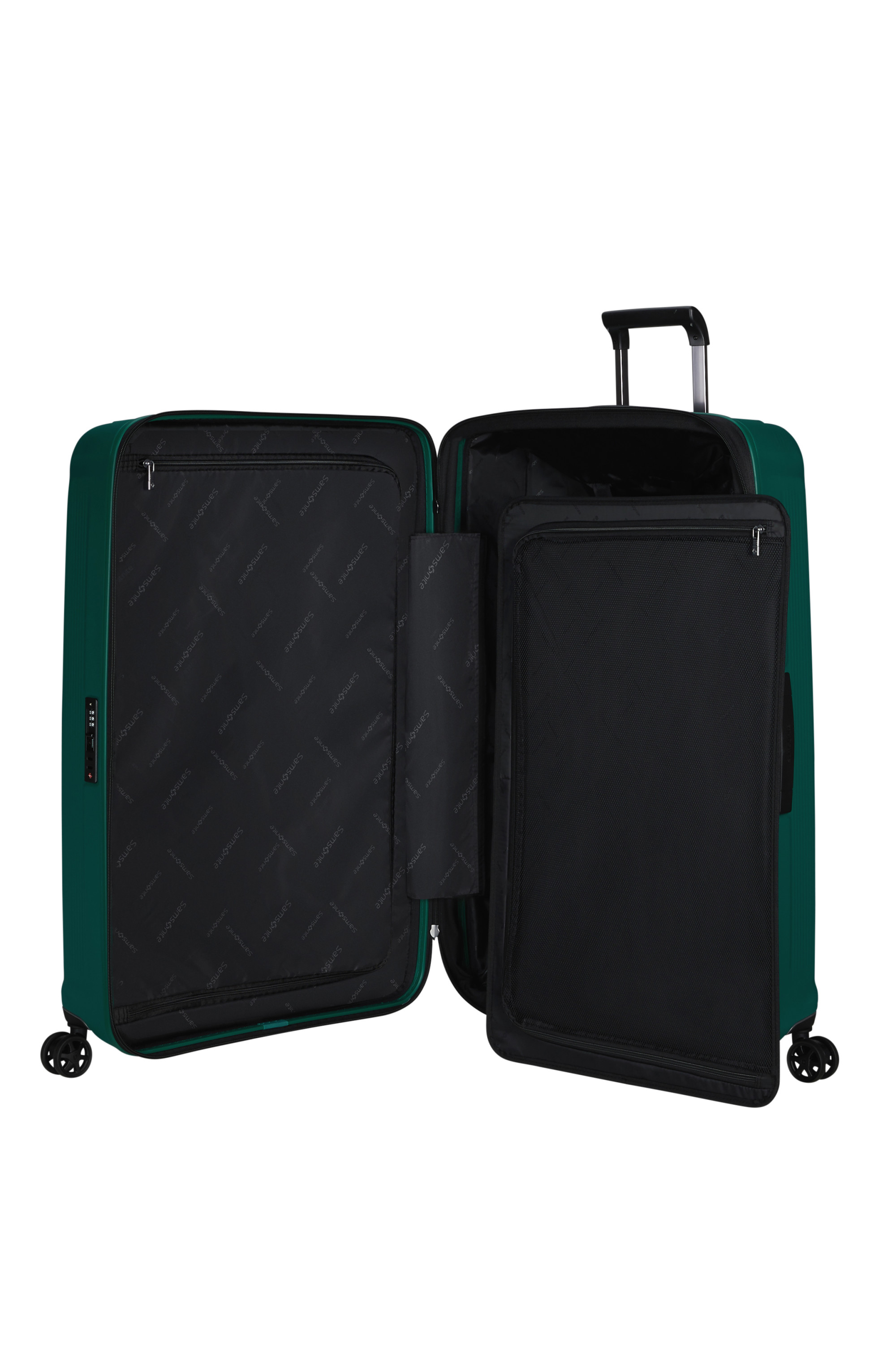 Nuon valise 4 roues taille xl SAMSONITE Vert