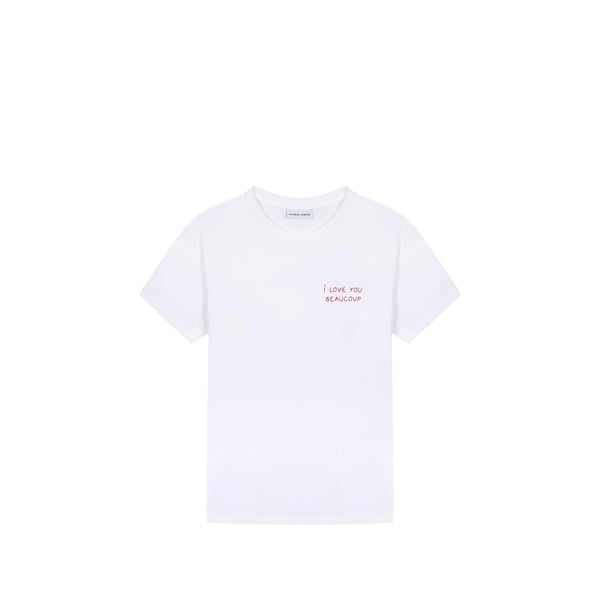 T-shirt Popincourt brodé en coton biologique T-shirt Popincourt brodé en coton biologique