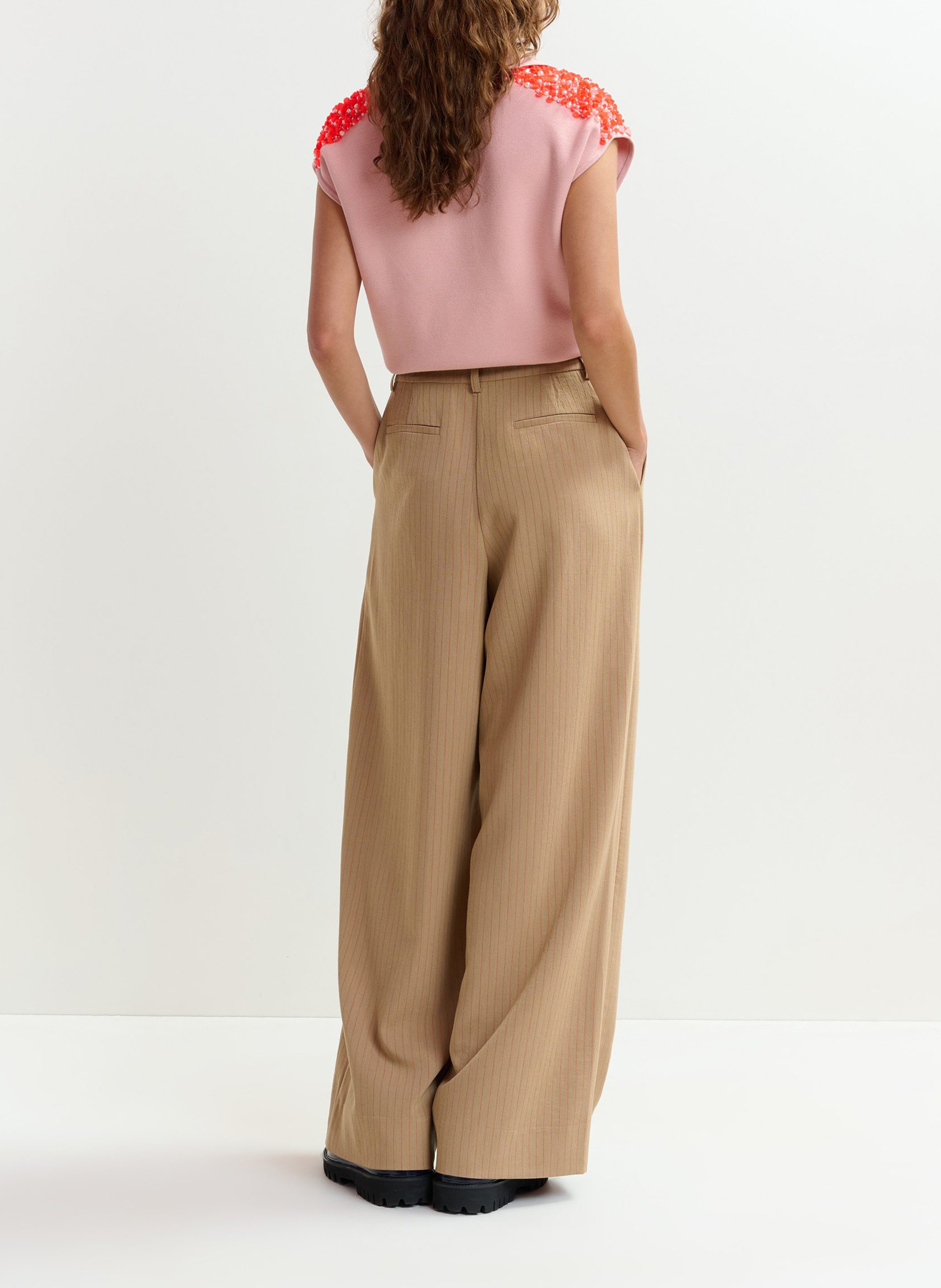 Top col polo joline ESSENTIEL ANTWERP Rose