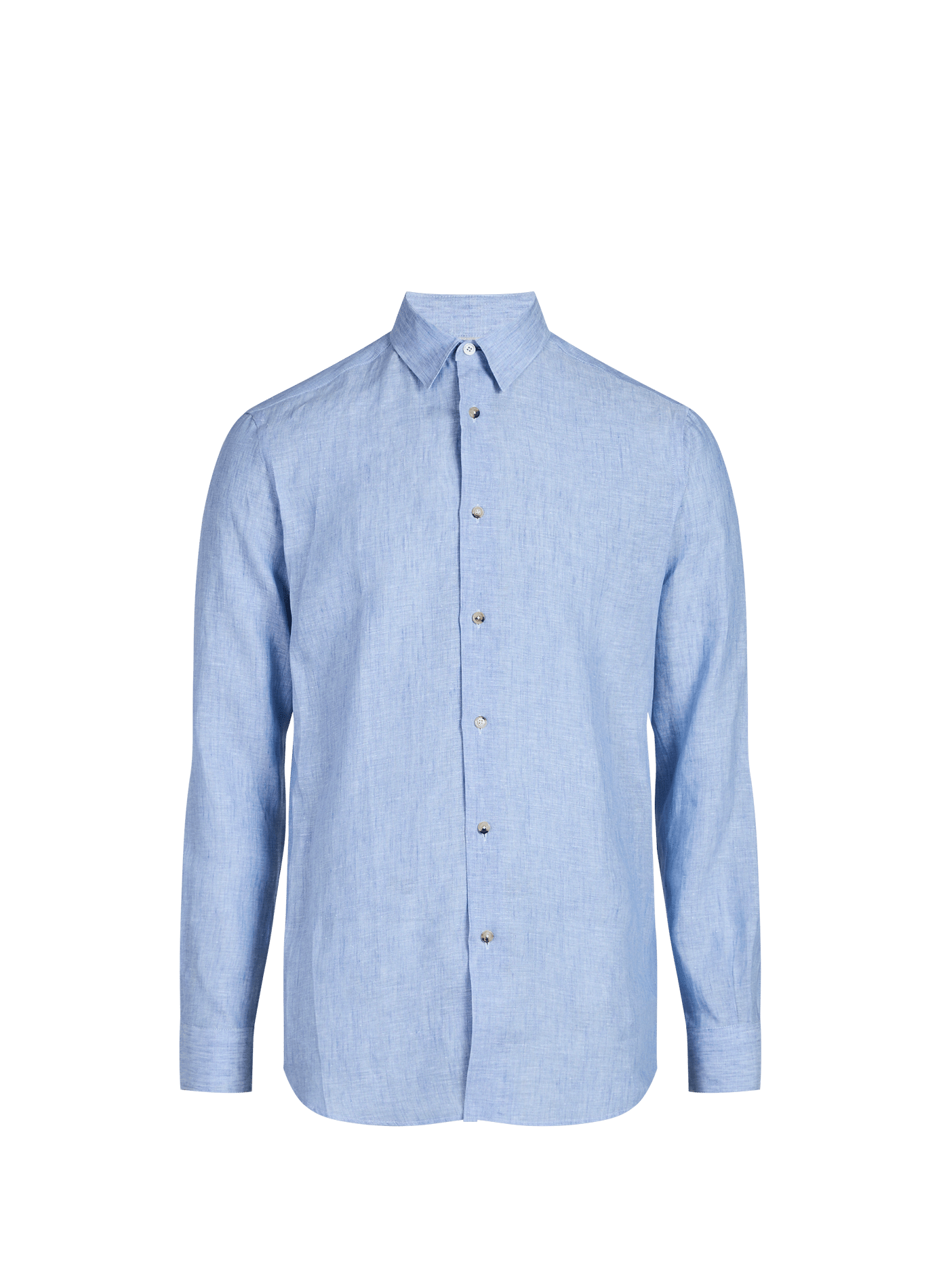 Chemise col classique en lin PAUL SMITH Bleu