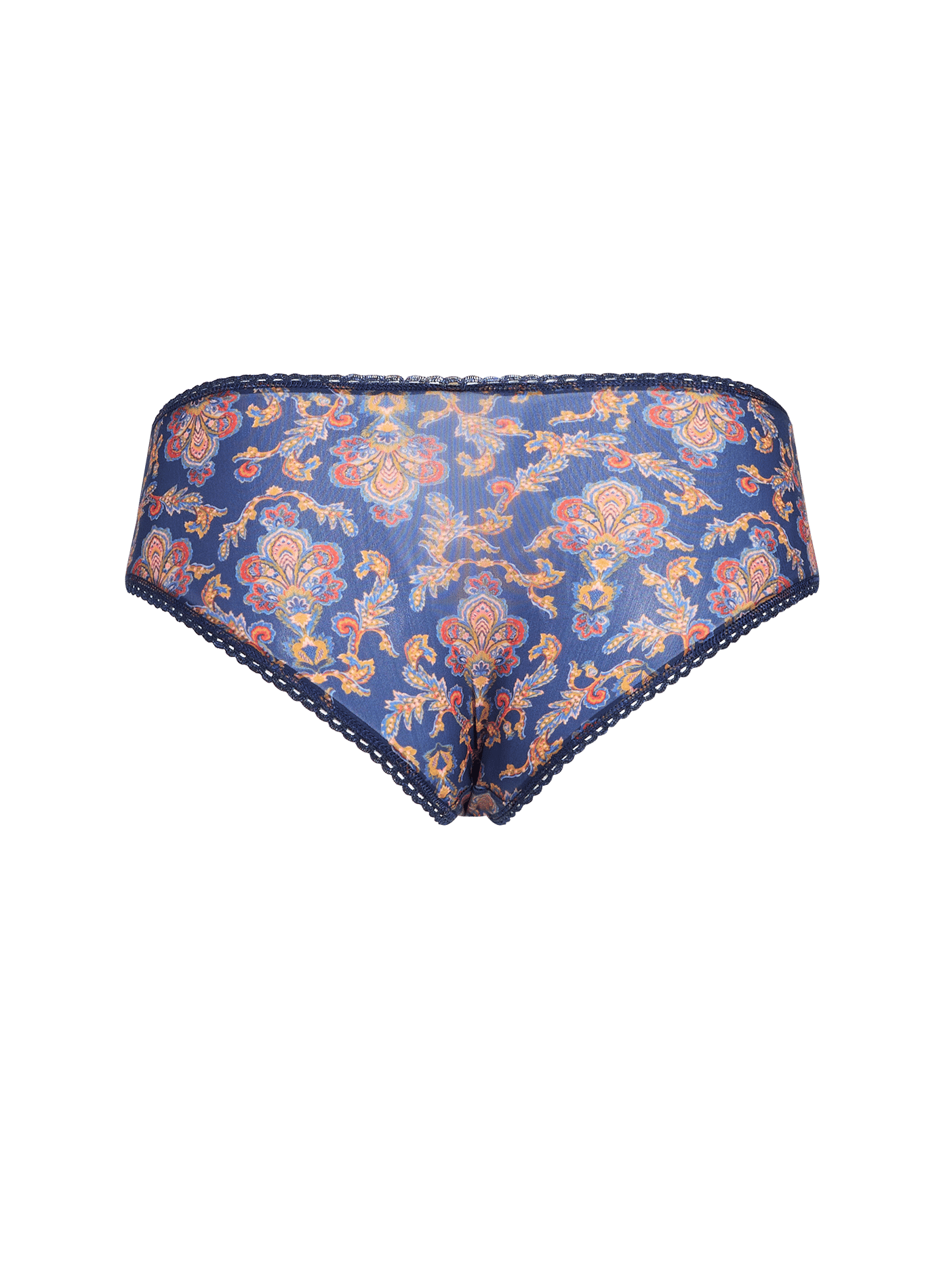 Printed culottes with lace edges MOMONI Multicolour