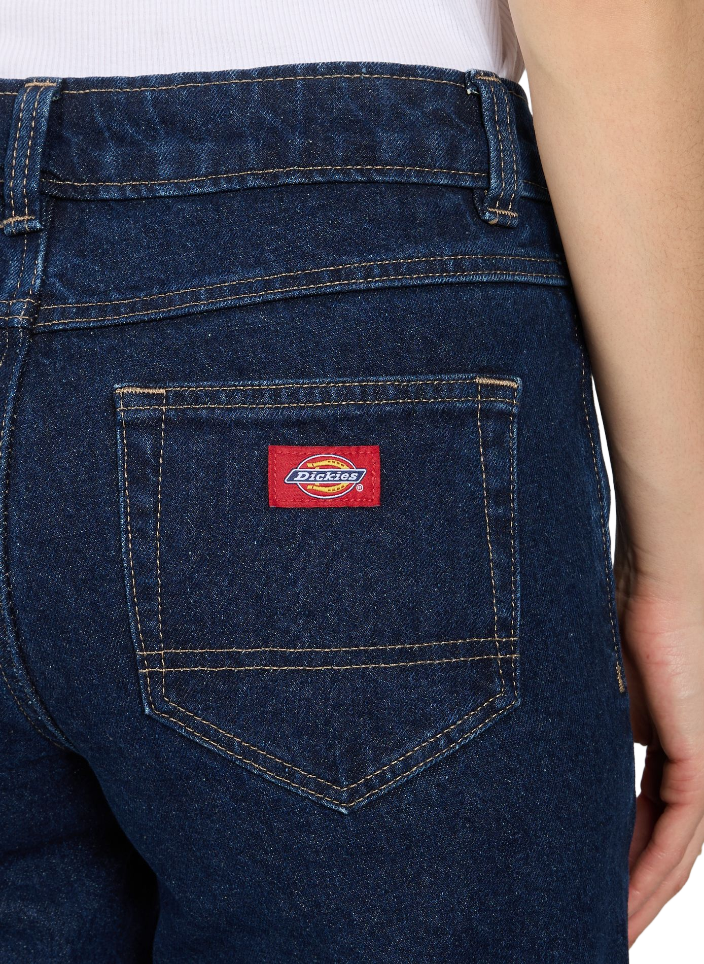 Jean en coton DICKIES Bleu