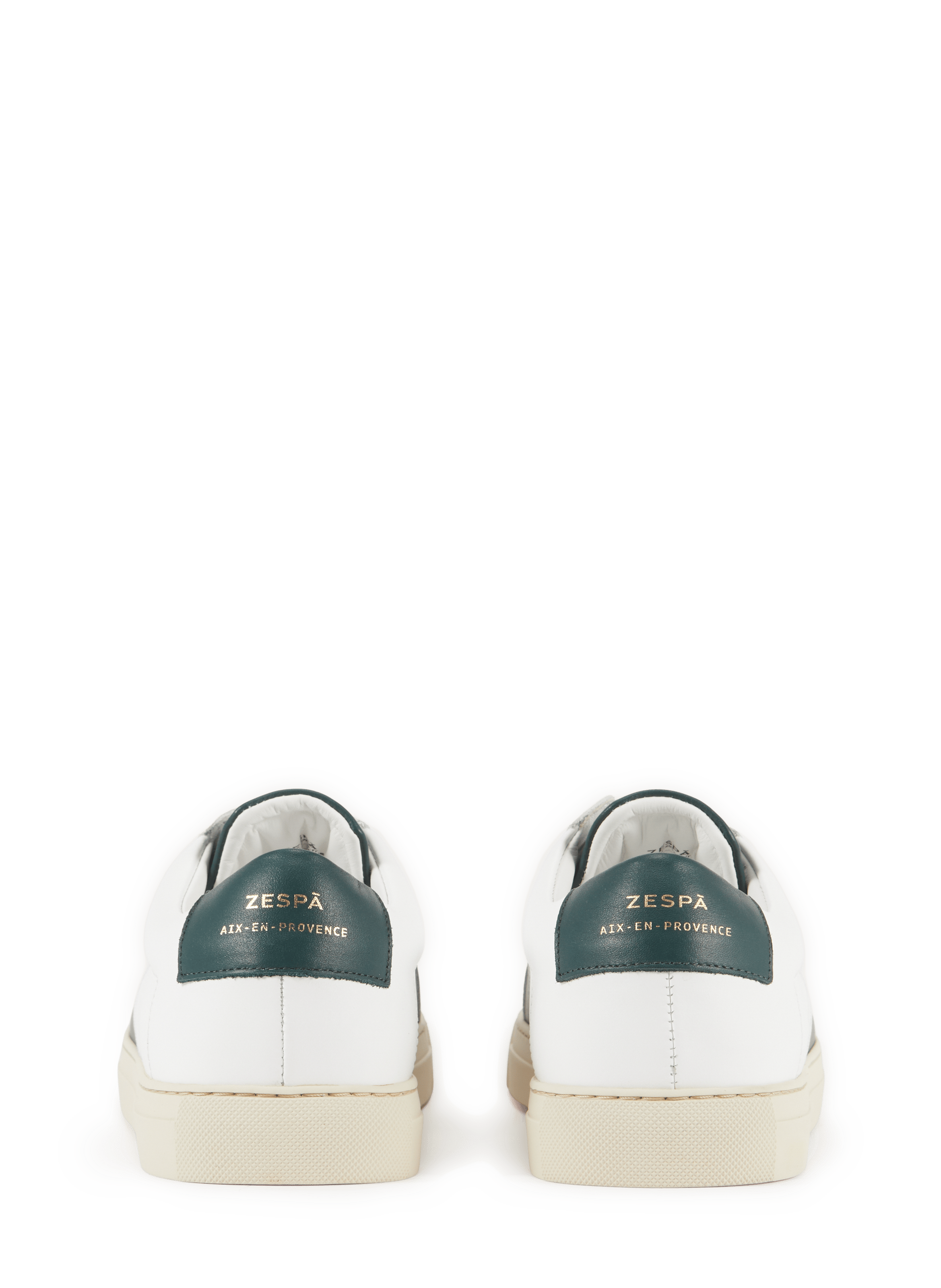 Baskets ZSP4 en cuir ZESPA Vert