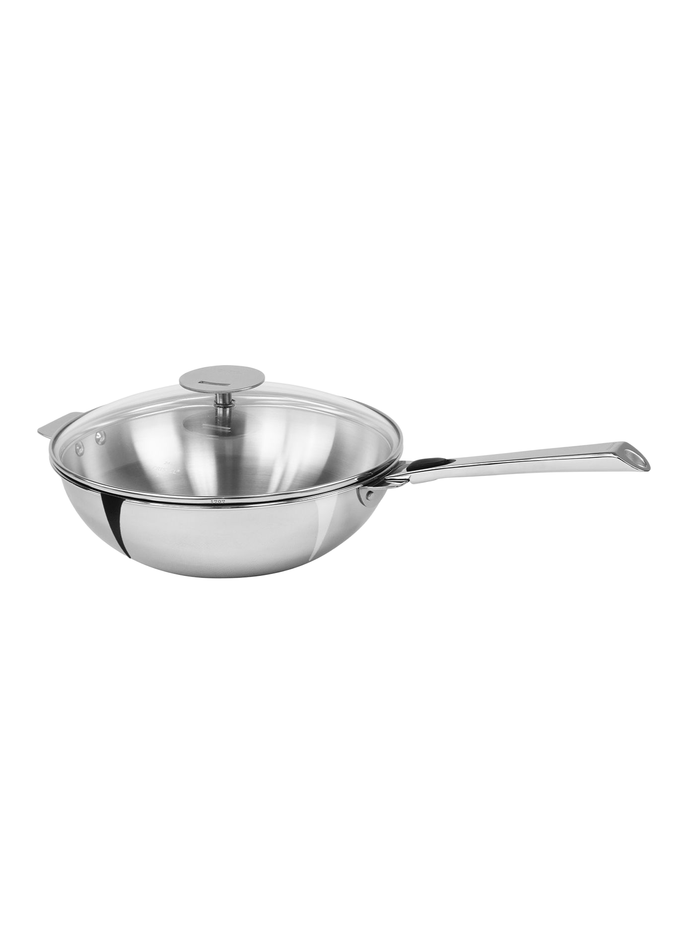 Wok à poignée amovible Casteline en inox CRISTEL No color