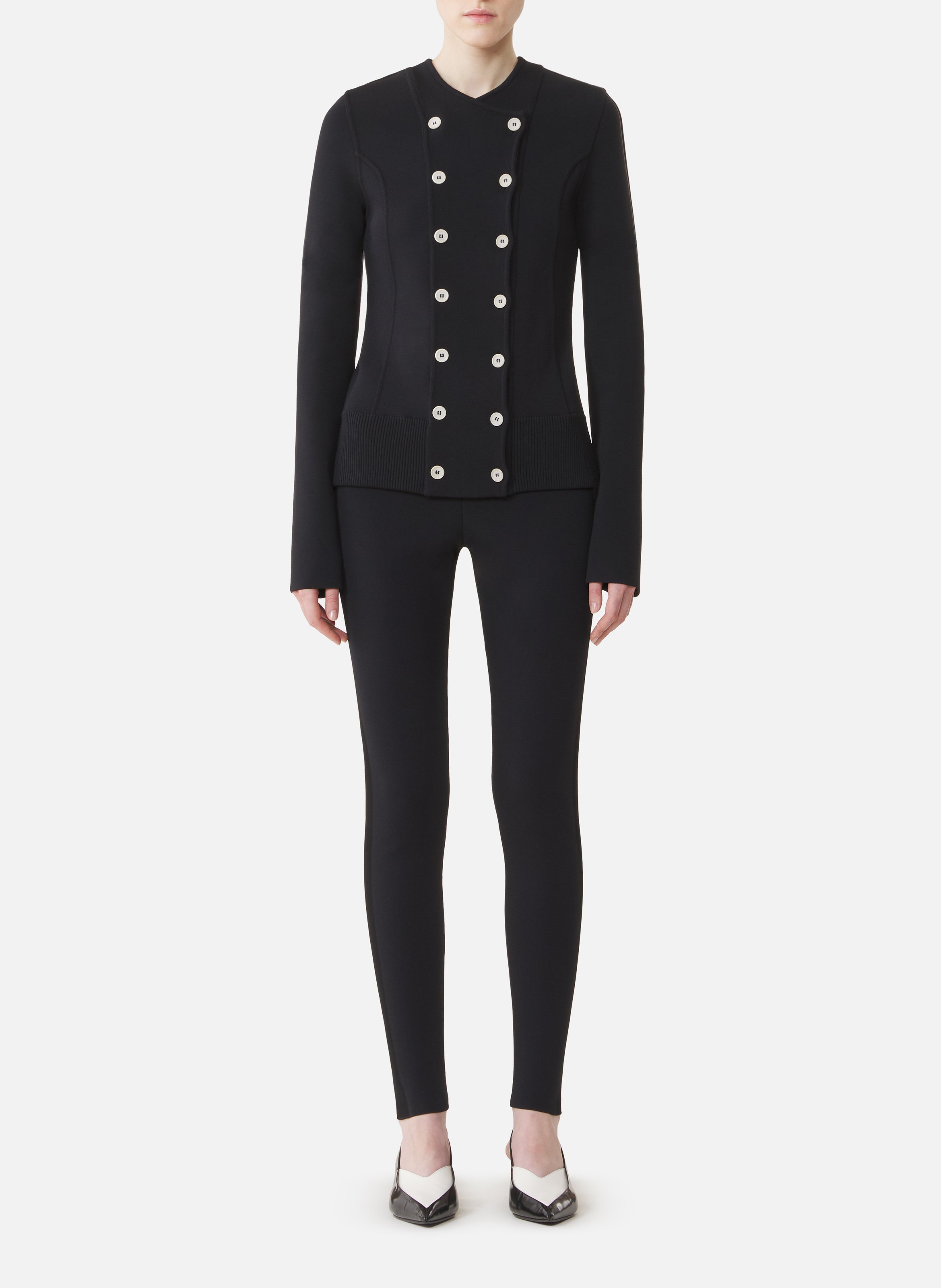 Legging en maille LANVIN Noir