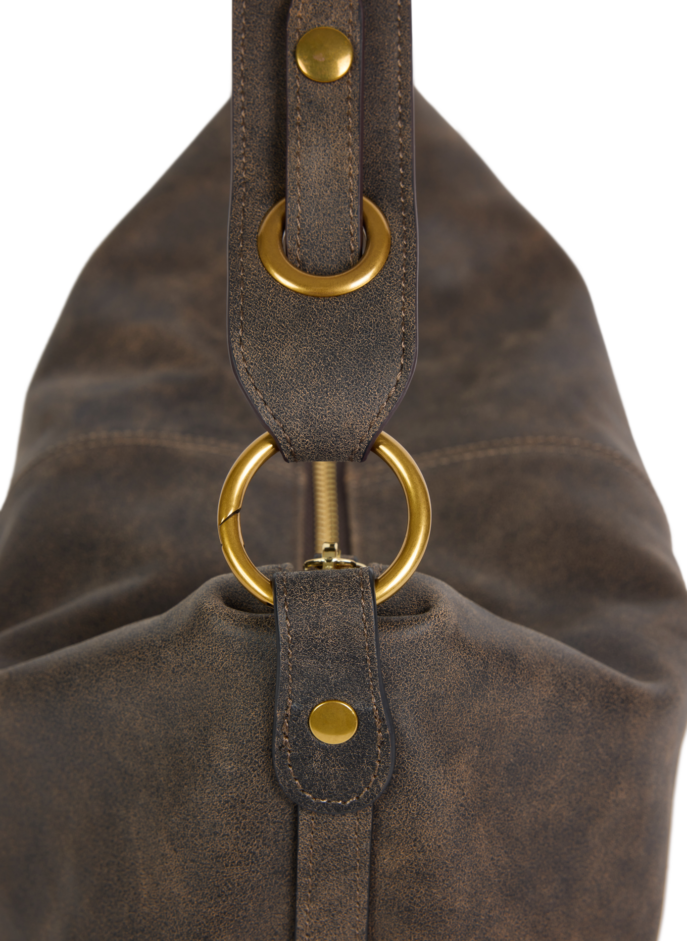 Sac bandoulière Hera en cuir NAT & NIN Marron