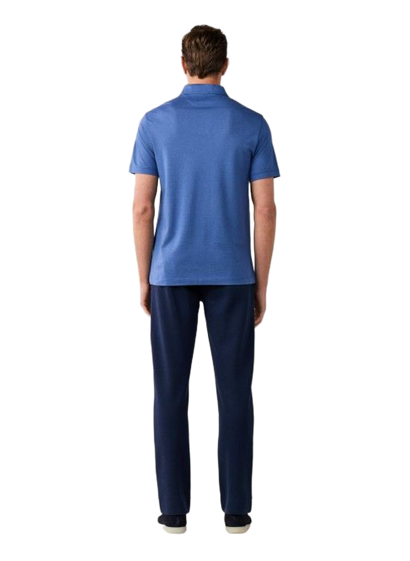Polo droit à manches courtes HACKETT Bleu