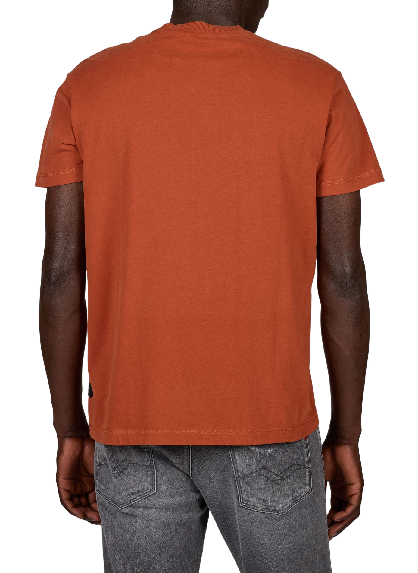 Cotton T-shirt REPLAY Orange