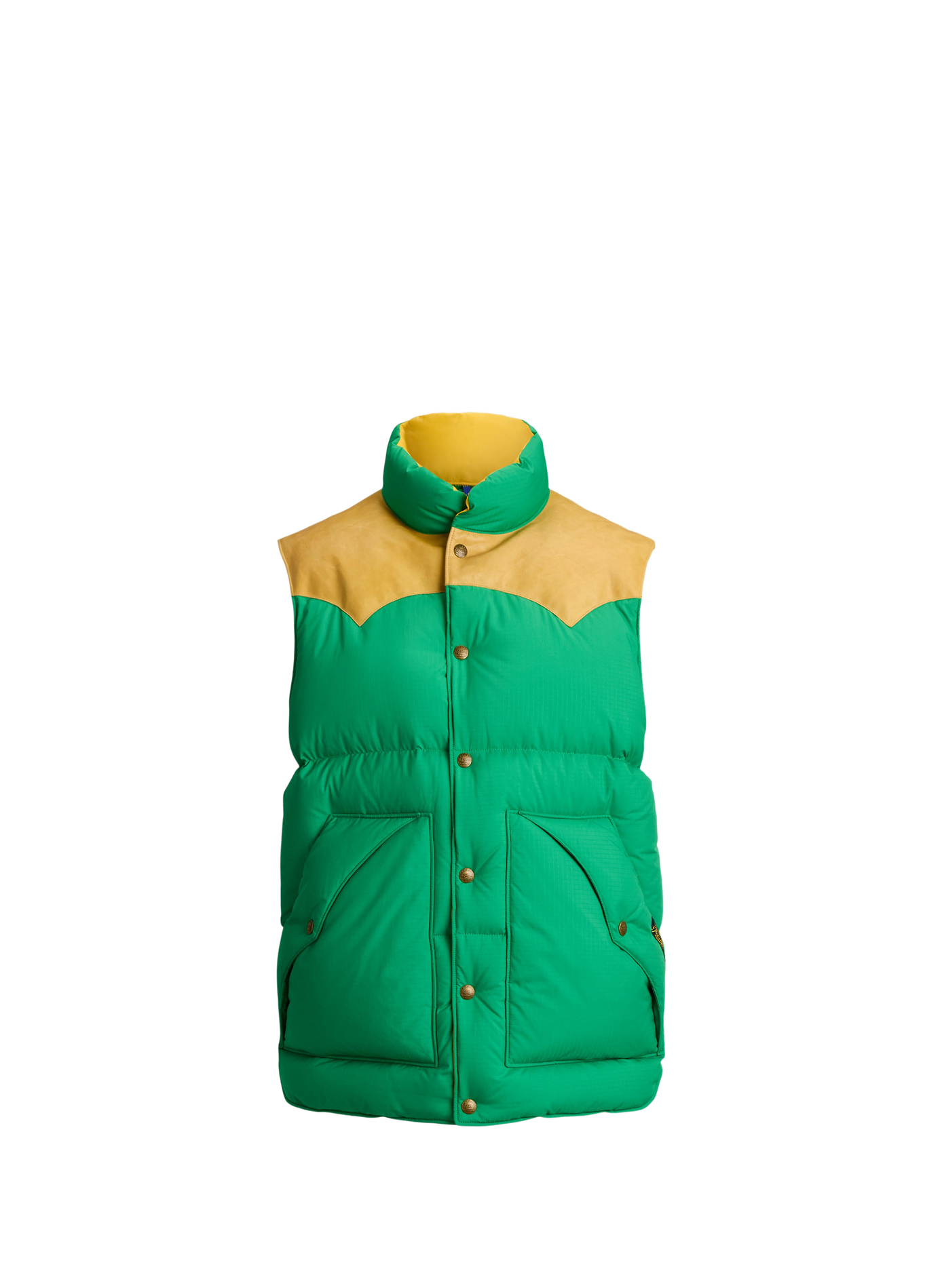 Blouson droit col montant matelassé POLO RALPH LAUREN Vert