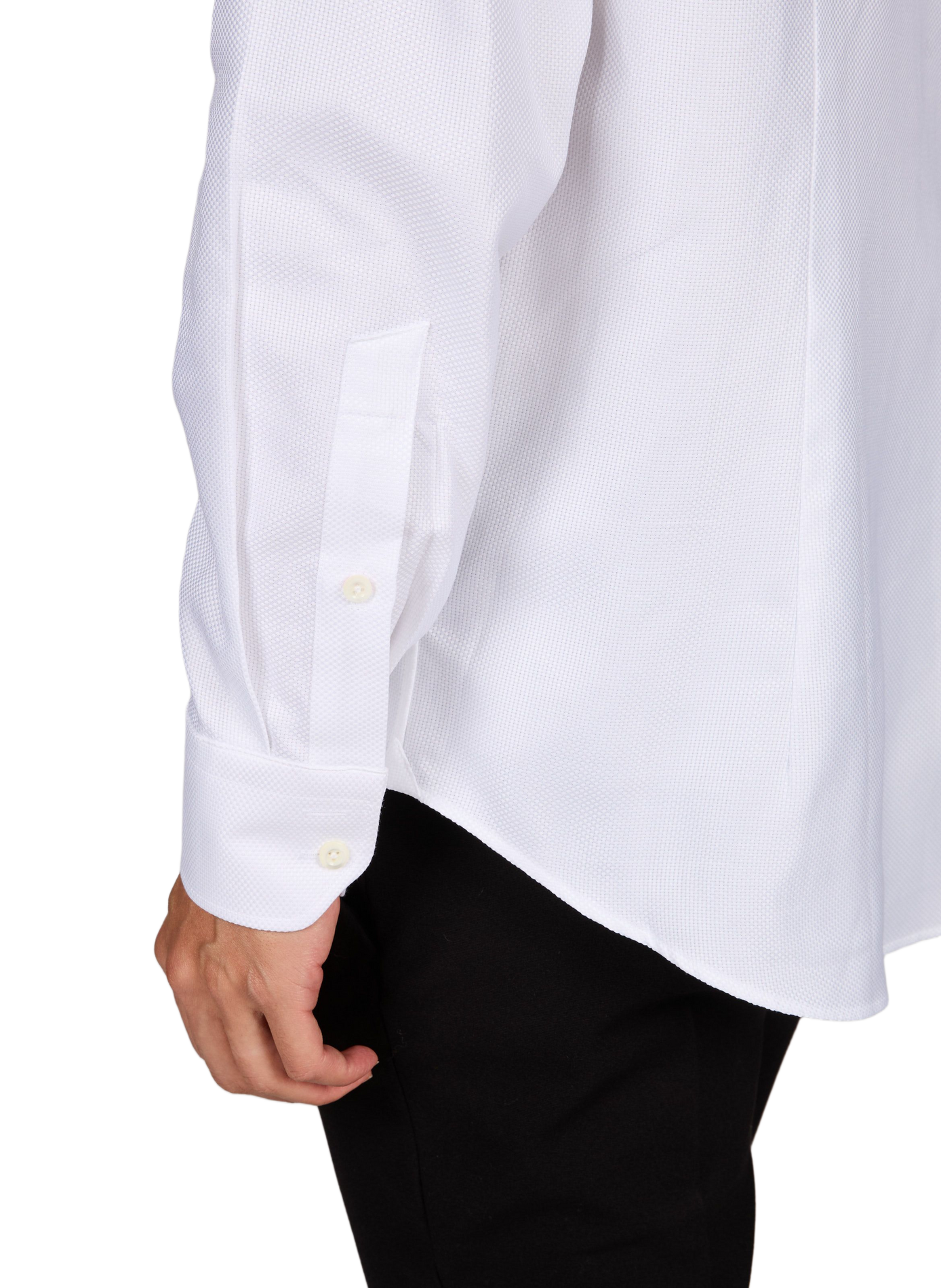 Slim-fit cotton shirt VAN LAACK White