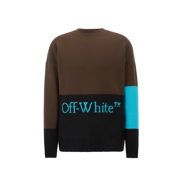 Pull à logo en laine vierge