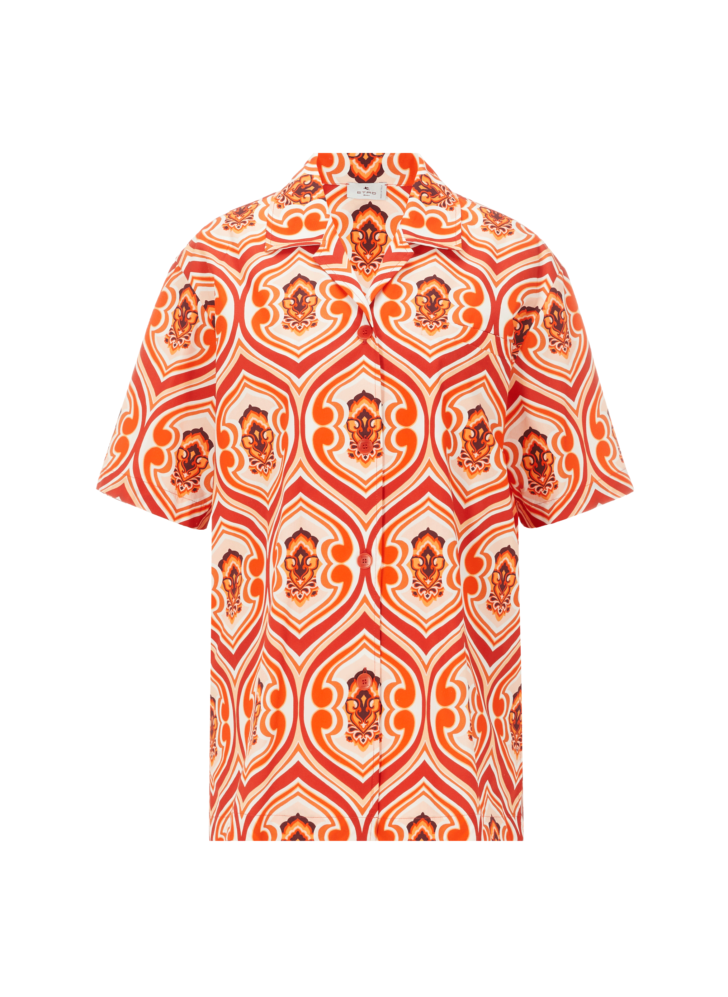 Chemise à imprimé en coton