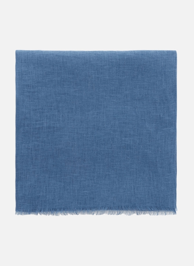Plain linen scarf SAISON 1865