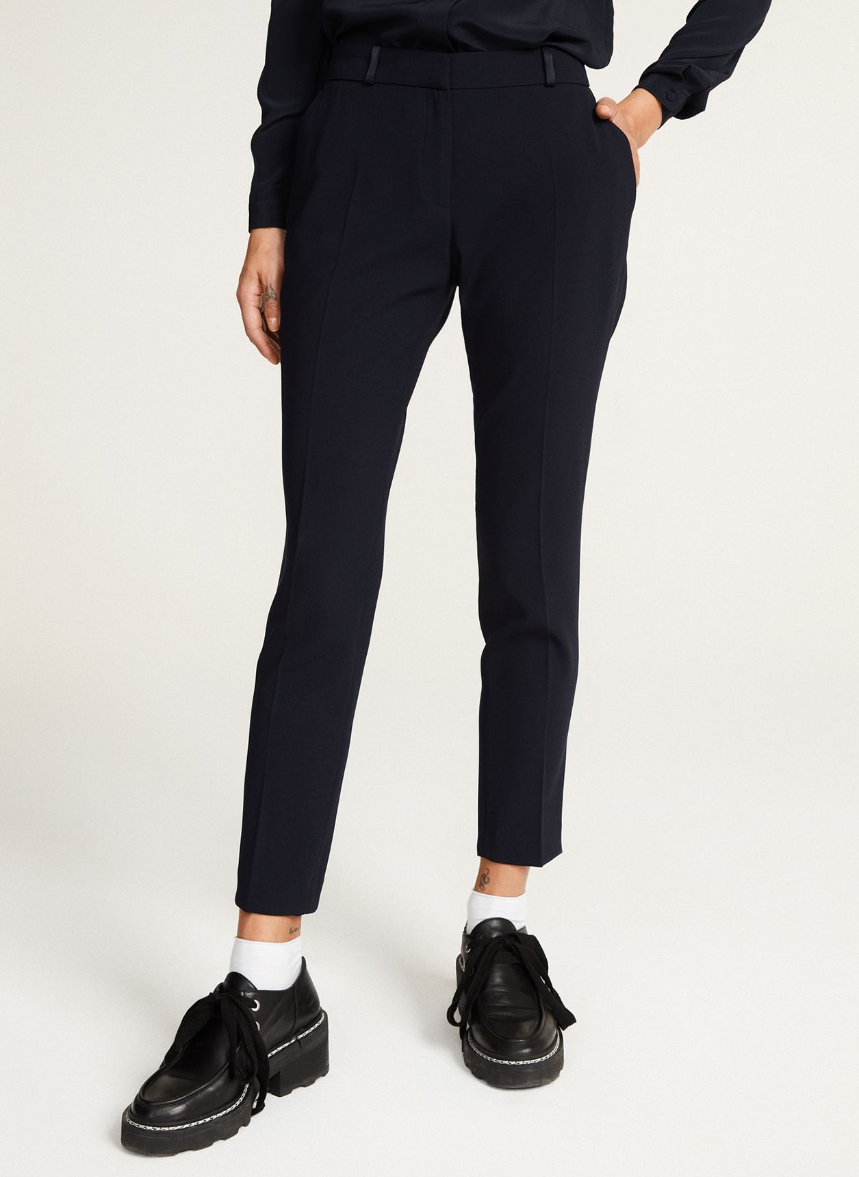 PANTALON DROIT TAILLE NORMALE POULIN CLAUDIE PIERLOT pour FEMME