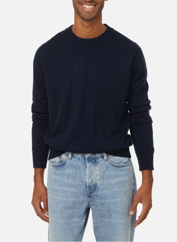 Cashmere jumper Blue by SAISON 1865 SAISON 1865 Cashmere jumper Blue