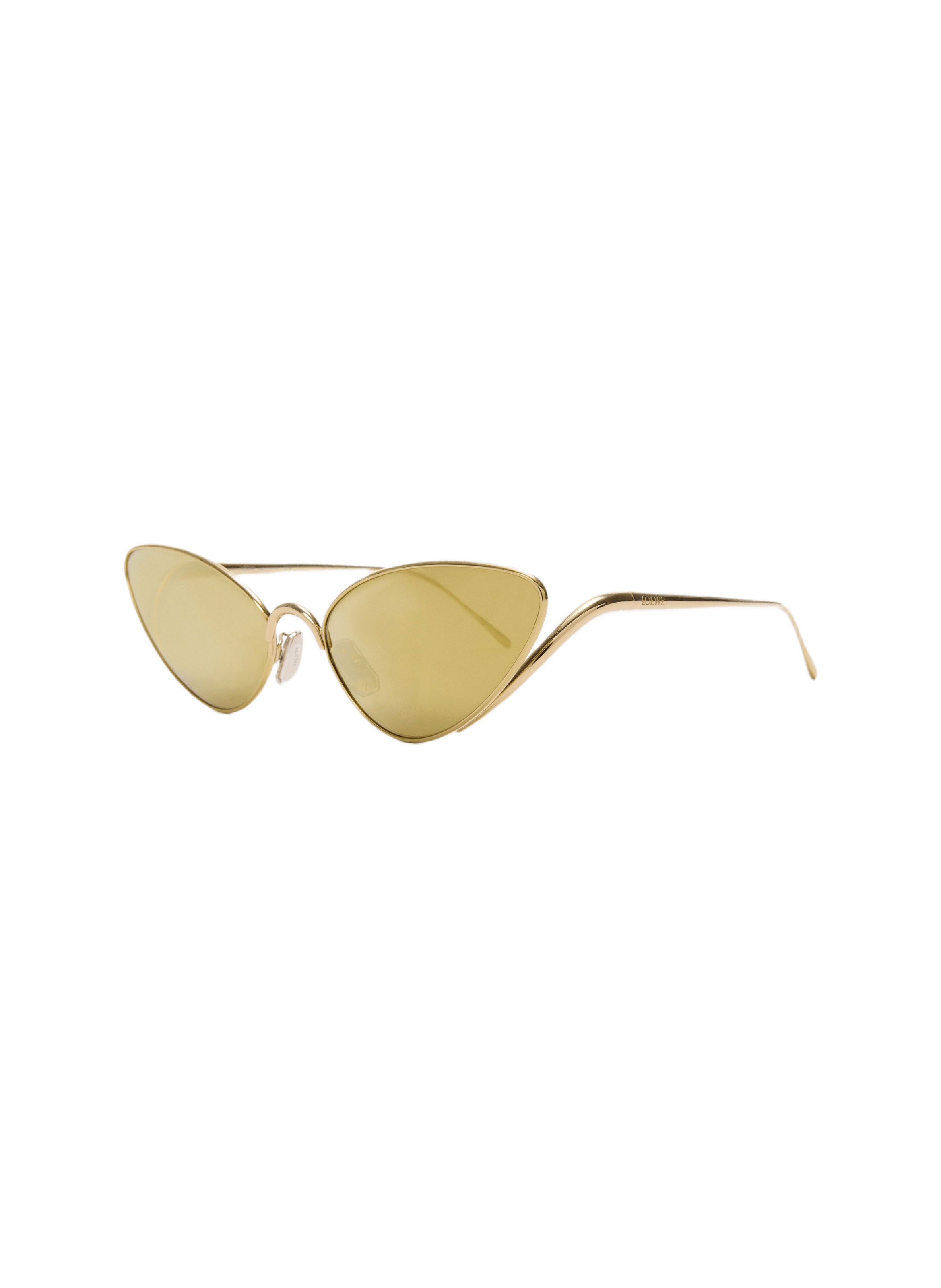 Sunglasses Shooting Star in stainless steel LOEWE Golden