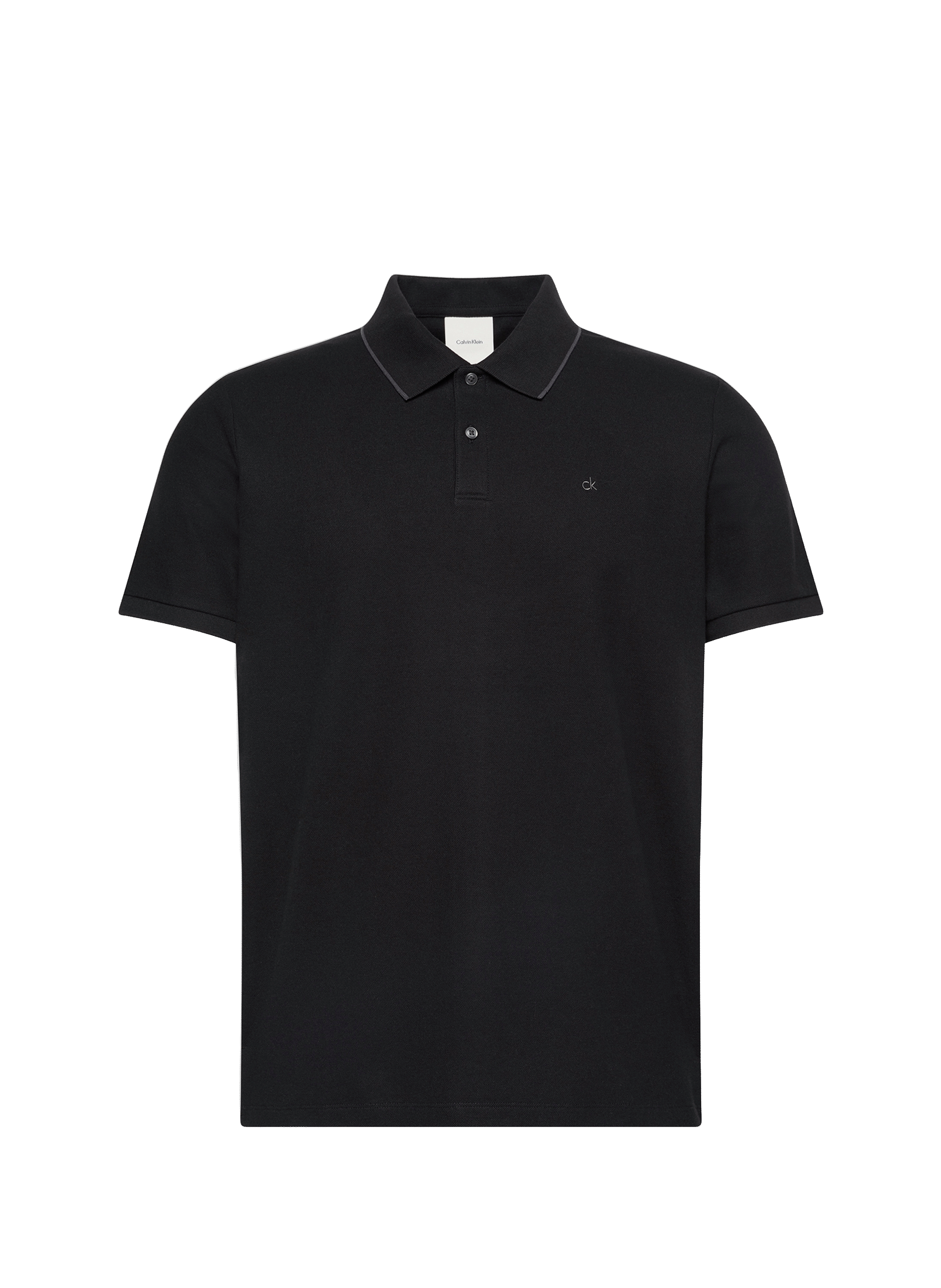  Cotton polo shirt  CALVIN KLEIN Black