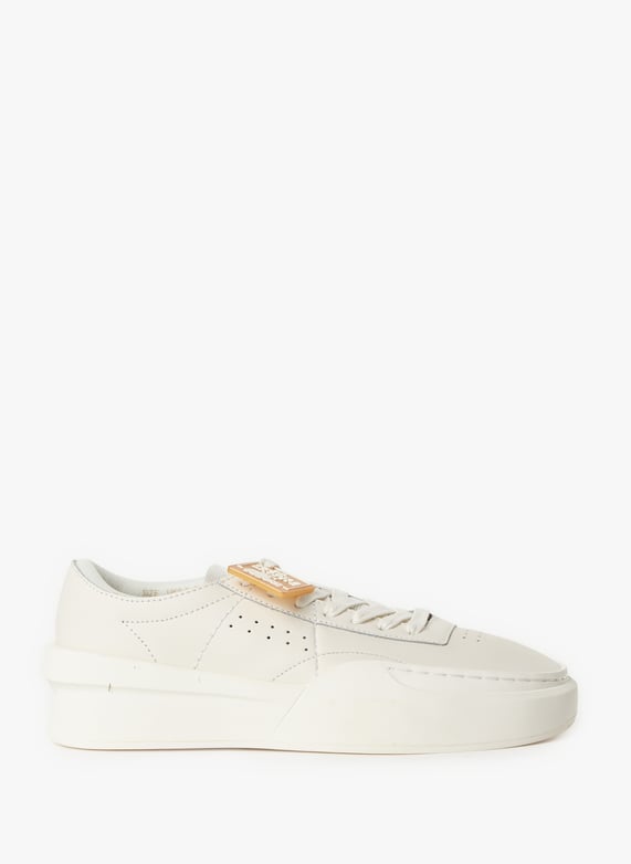 Sneakers aura club in leather Beige Lacoste Women