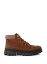 Mid-high leather wedge shoes | Brown by PALLADIUM PALLADIUM Mid-high leather wedge shoes | Brown