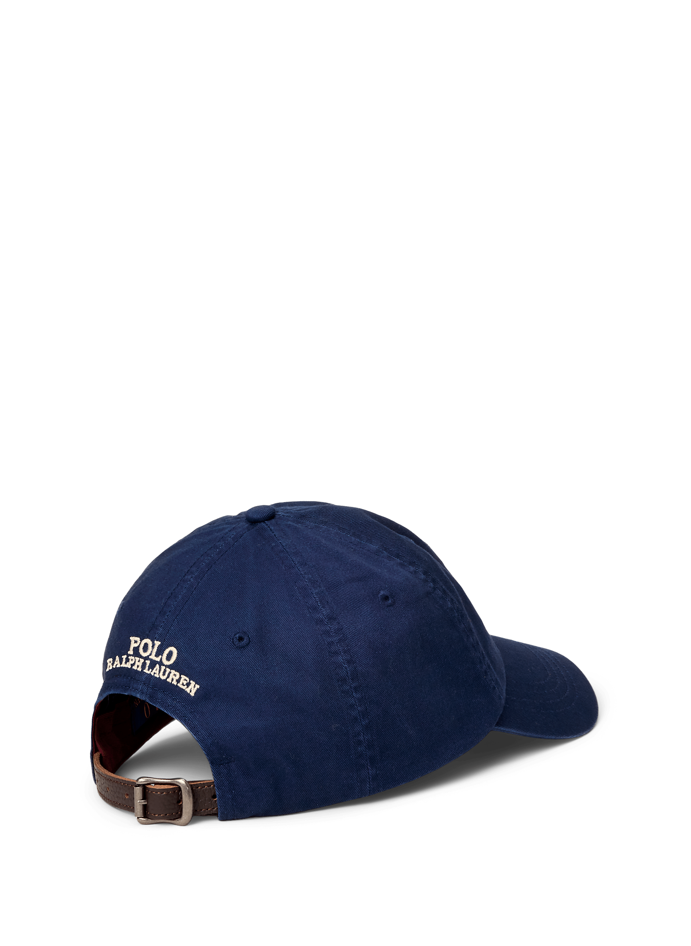 Casquette brodée en coton POLO RALPH LAUREN Bleu