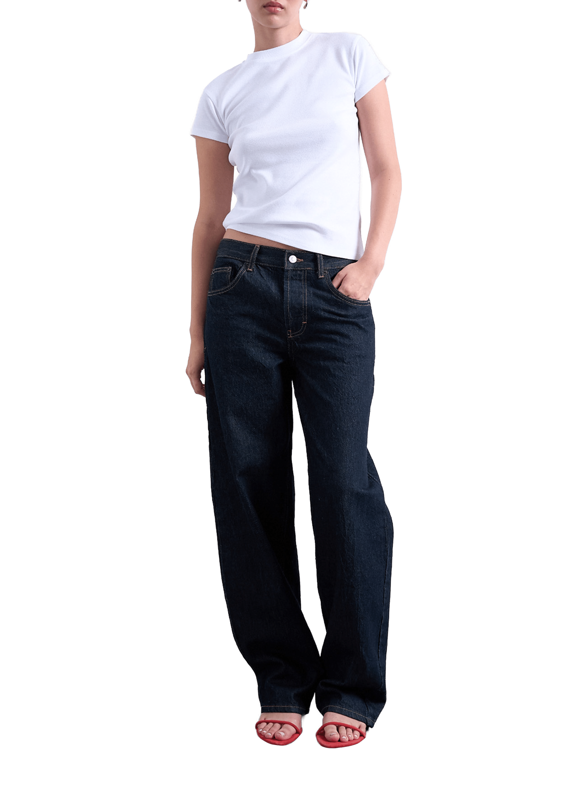 T-shirt TOPSHOP White