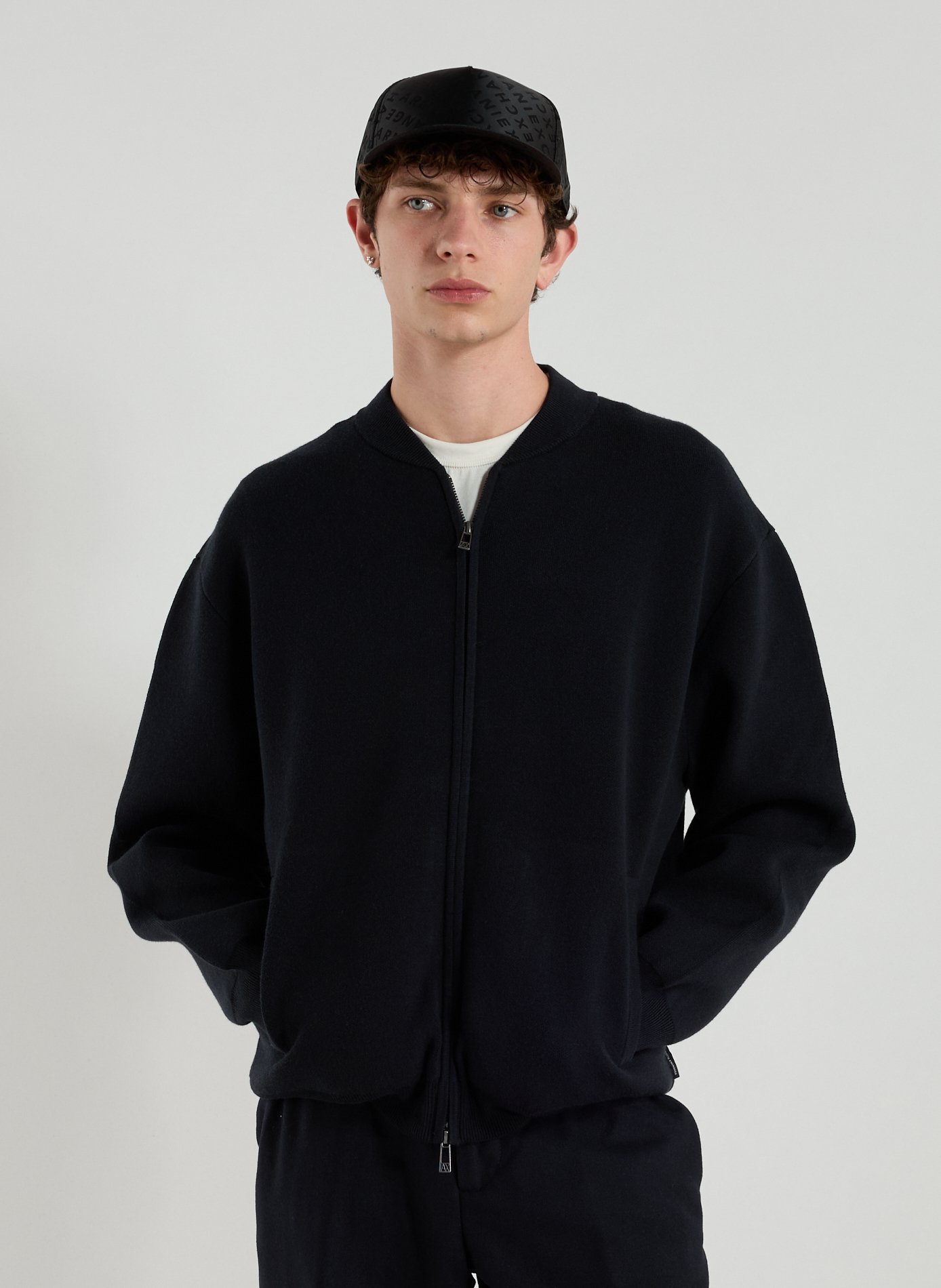 ARMANI EXCHANGE Oversized vest Blue