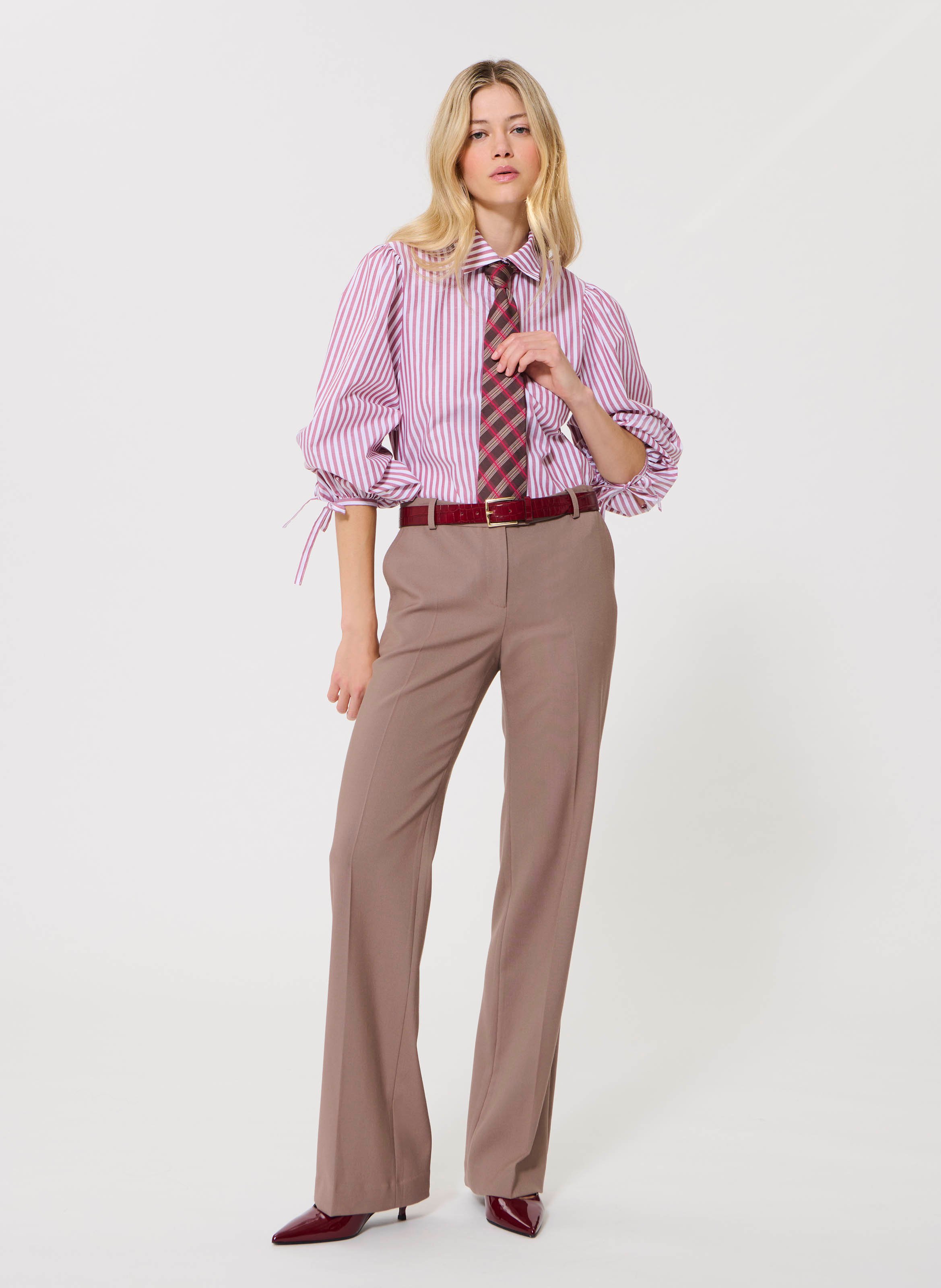 Chemise calyette TARA JARMON Rose