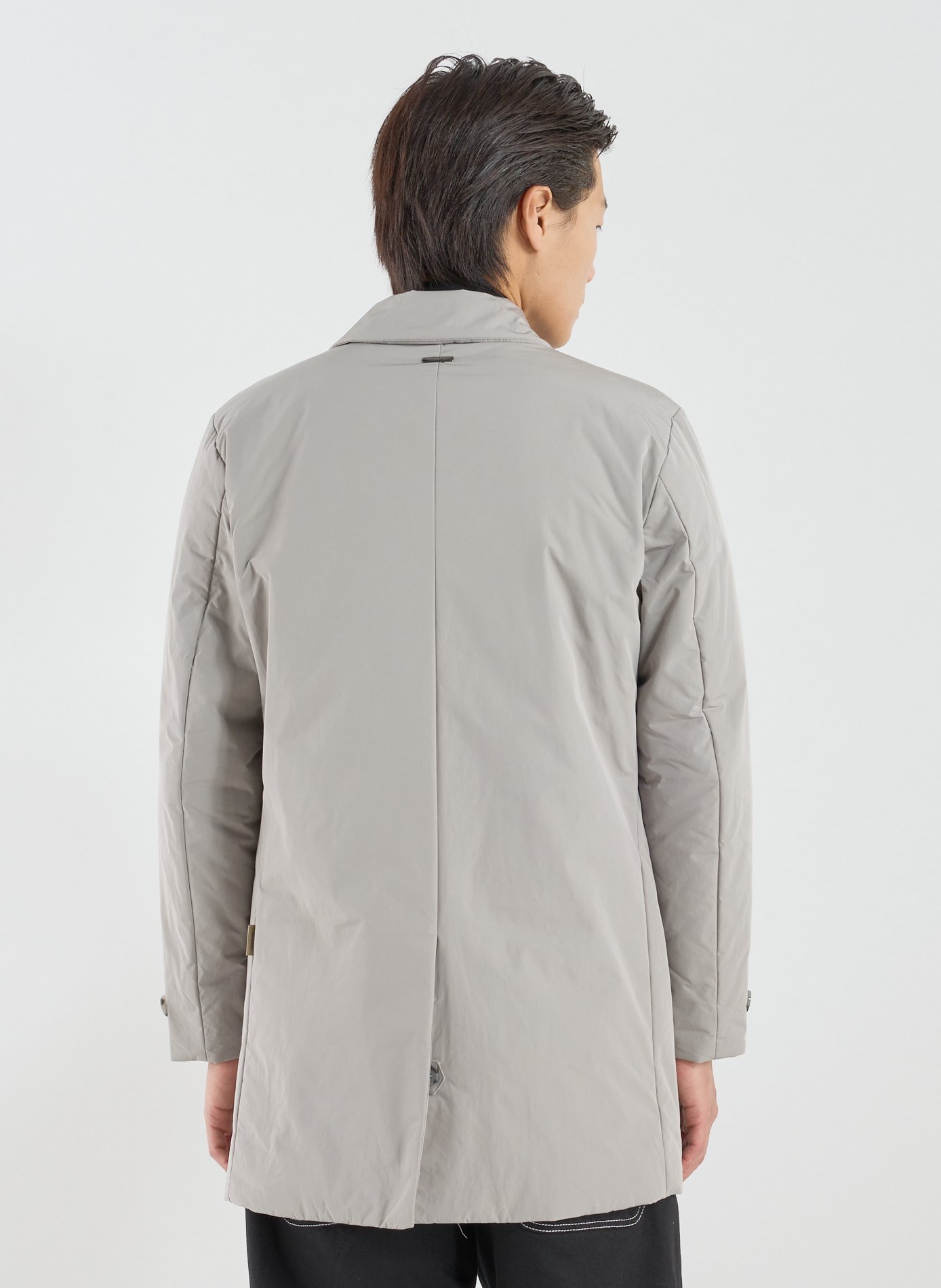 Straight jacket with classic collar WOOLRICH Beige