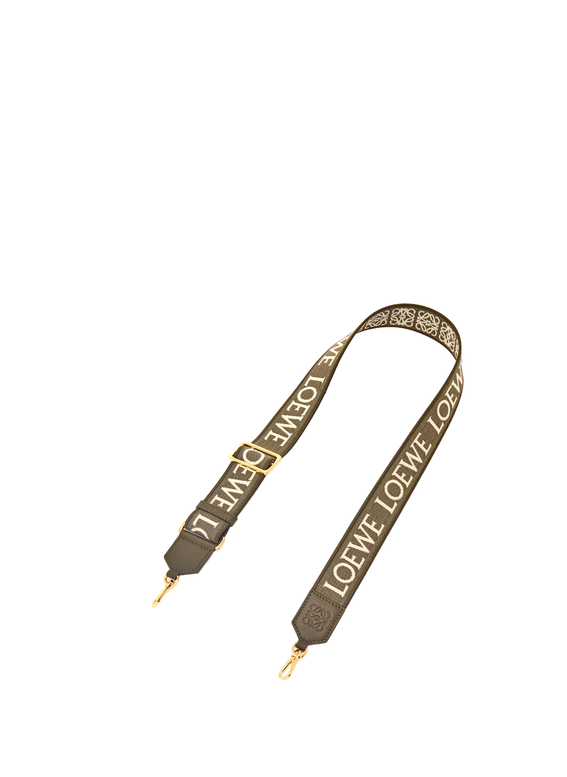 LOEWE ANAGRAM STRAP Khaki