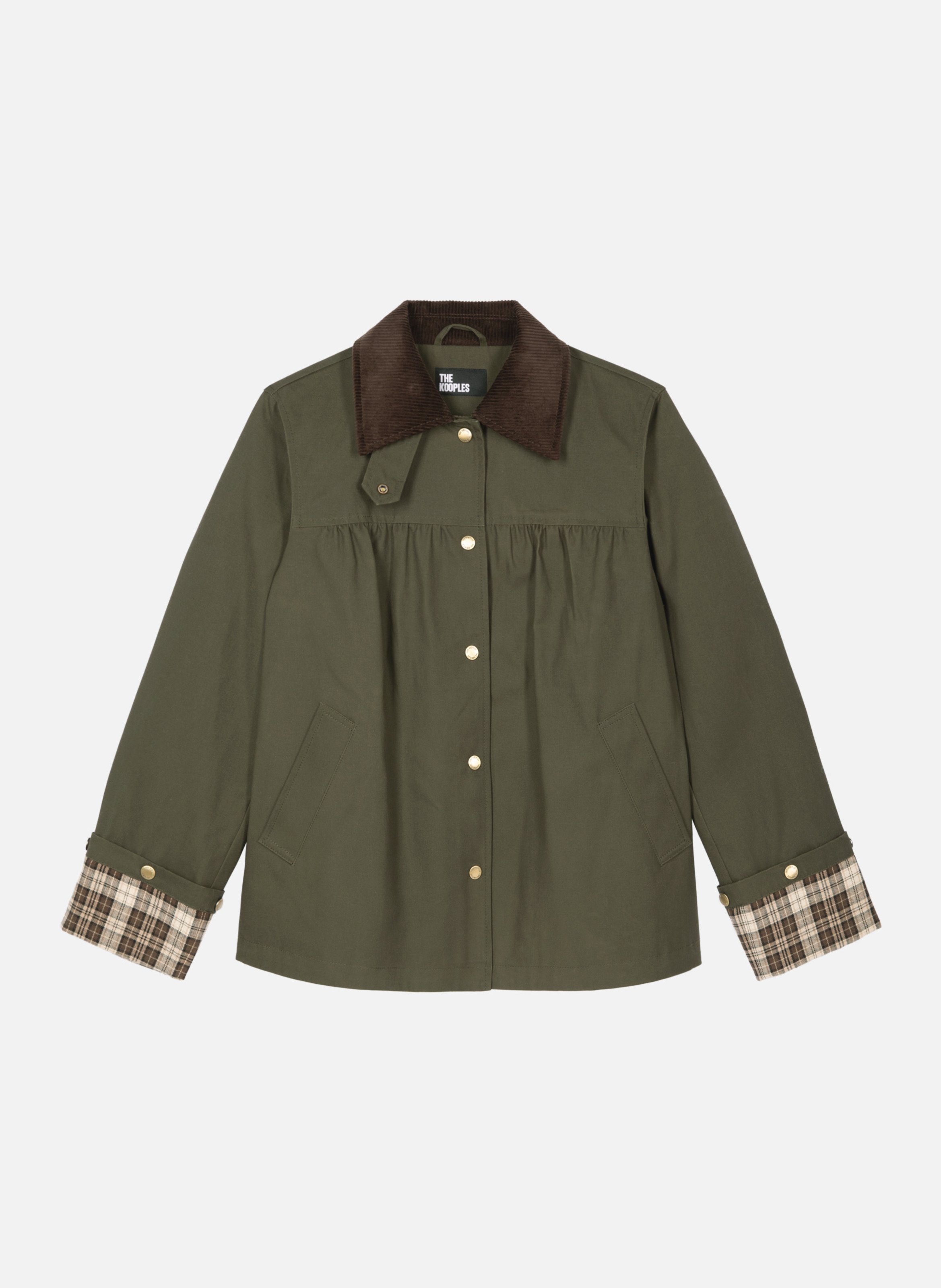 Blouson en coton THE KOOPLES Vert