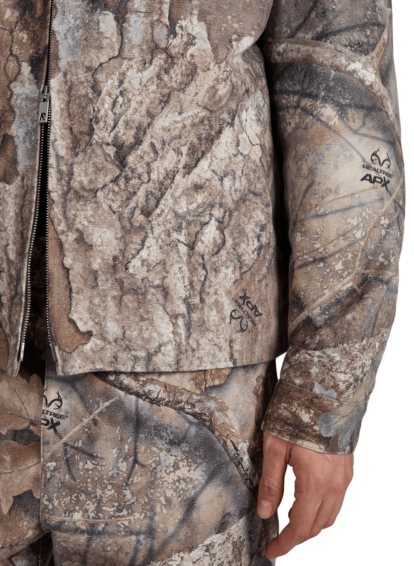 Veste camionneur imprimée camouflage en coton REPRESENT Multicolore