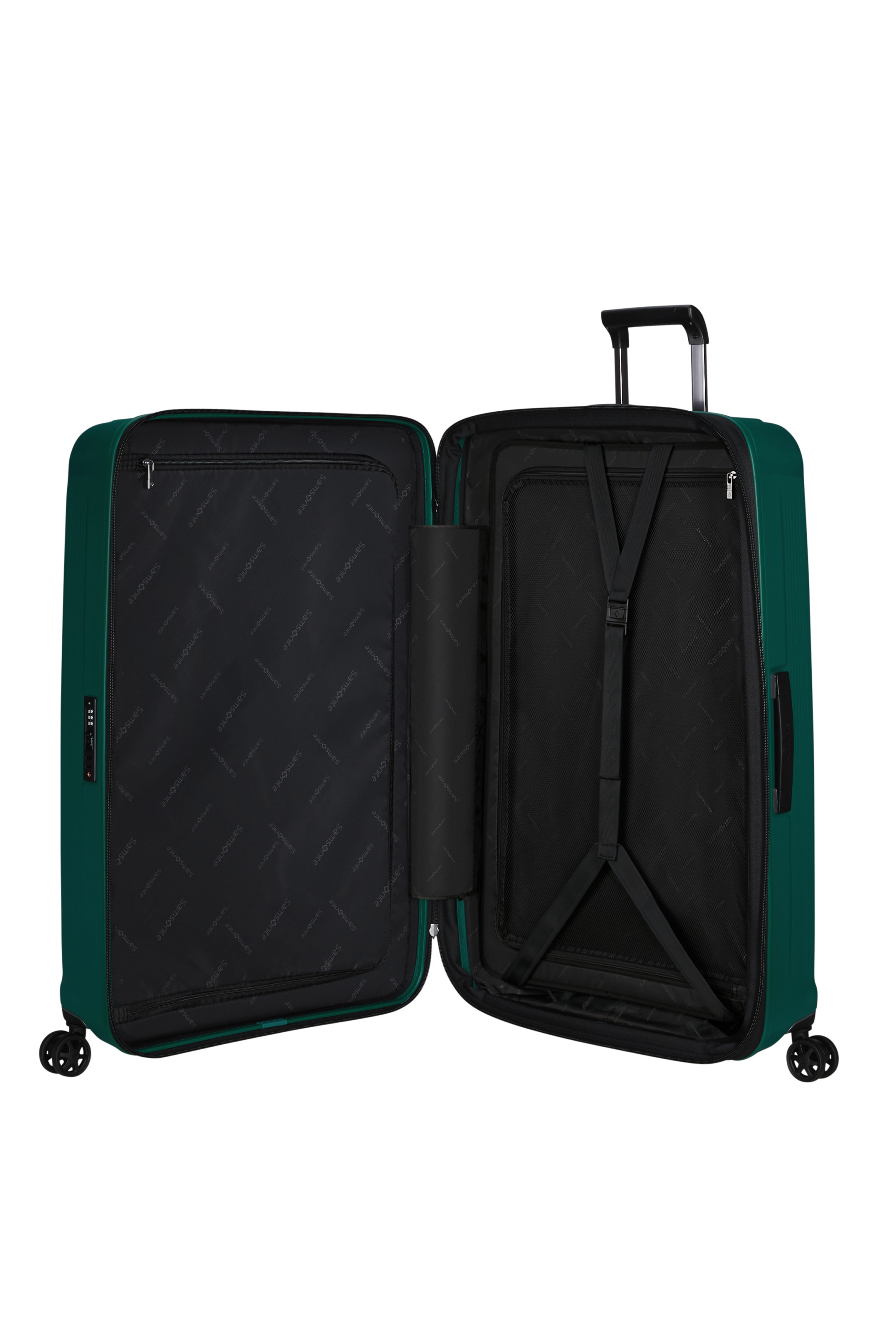 Nuon valise 4 roues taille xl SAMSONITE Vert