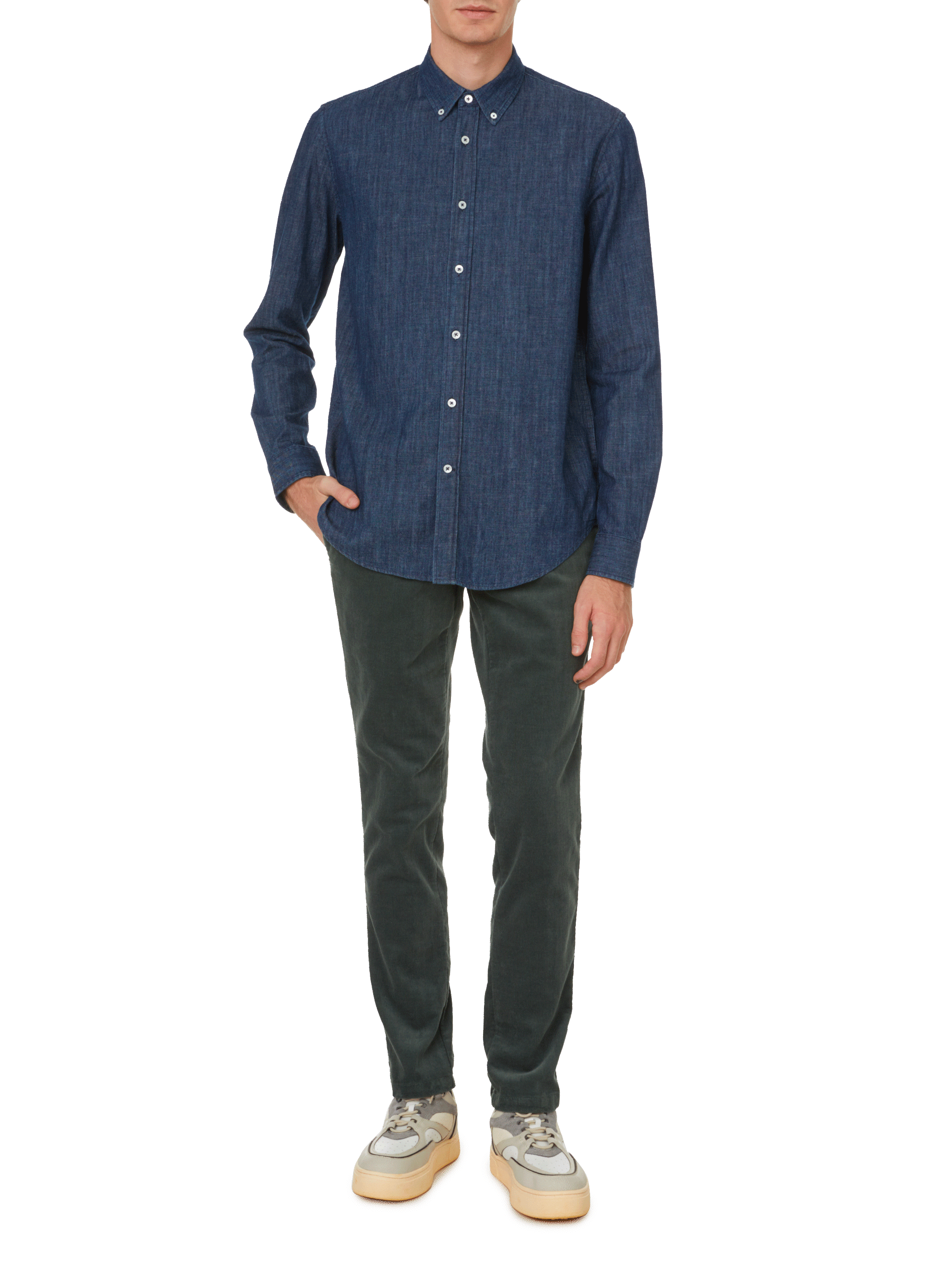 Denim shirt EDITIONS 102 Blue