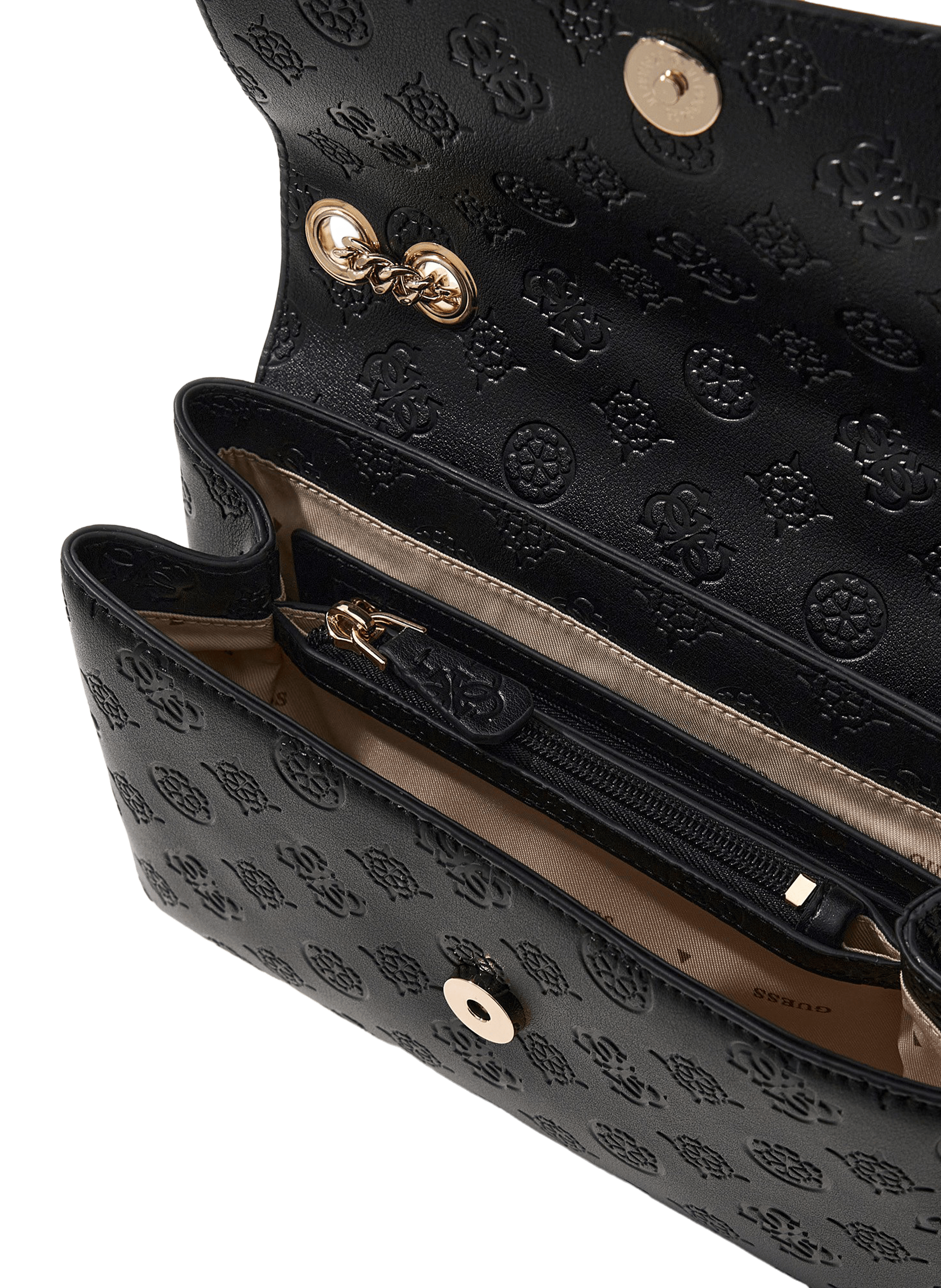 Dita logo shoulder bag GUESS Black