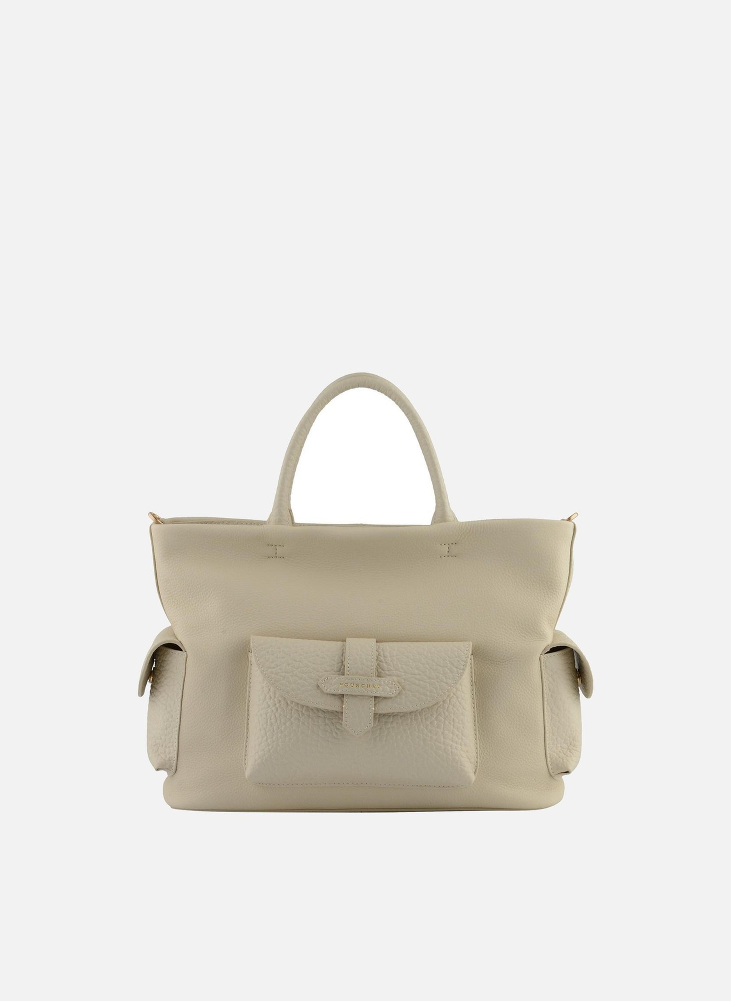 Reporter | sac à main POURCHET Beige
