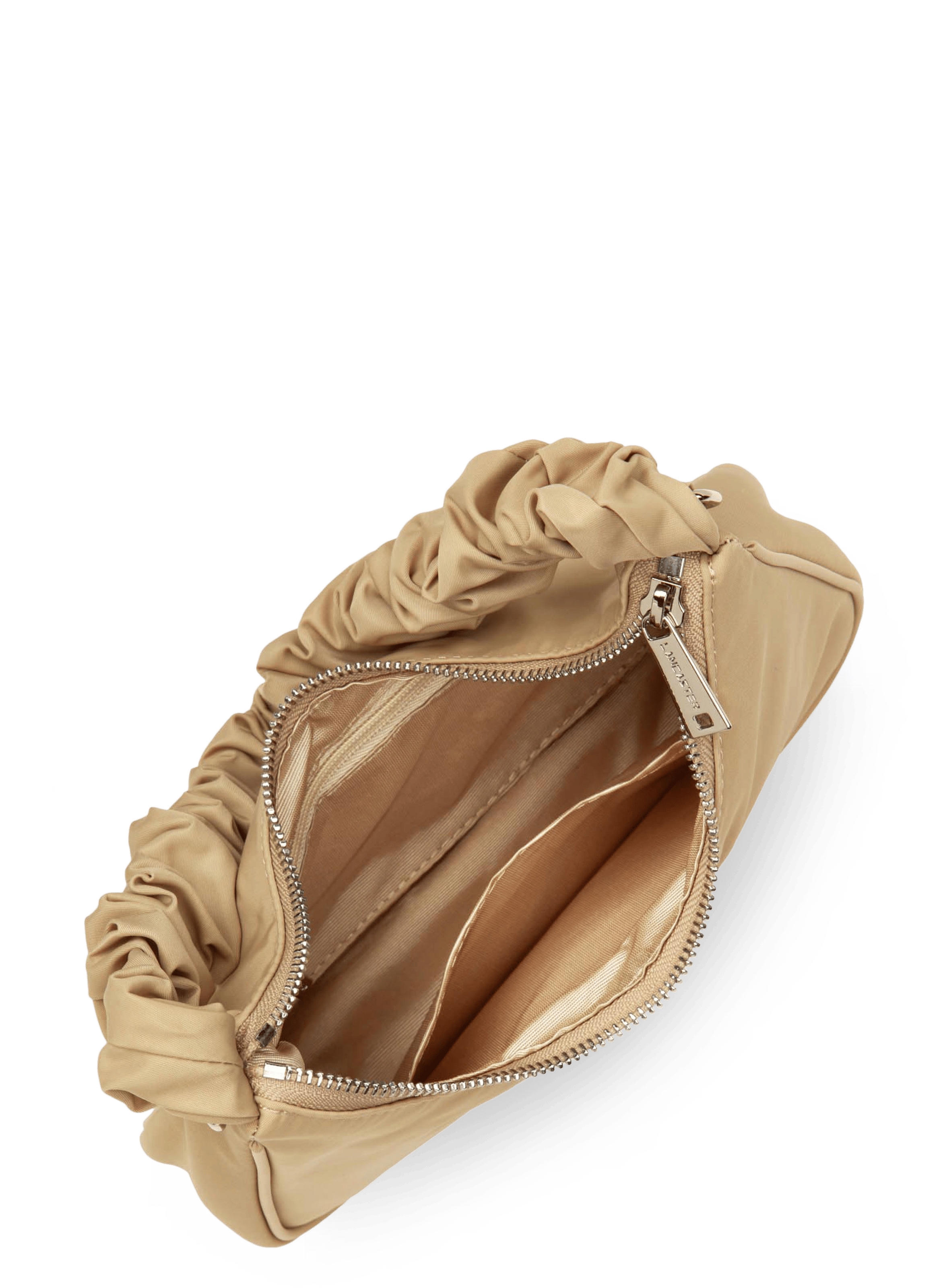 Small shoulder bag - basic chouchou LANCASTER Beige
