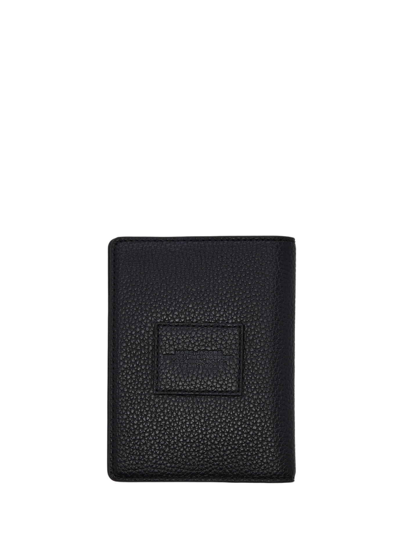 Passport holder The Passport Case in leather MARC JACOBS Black