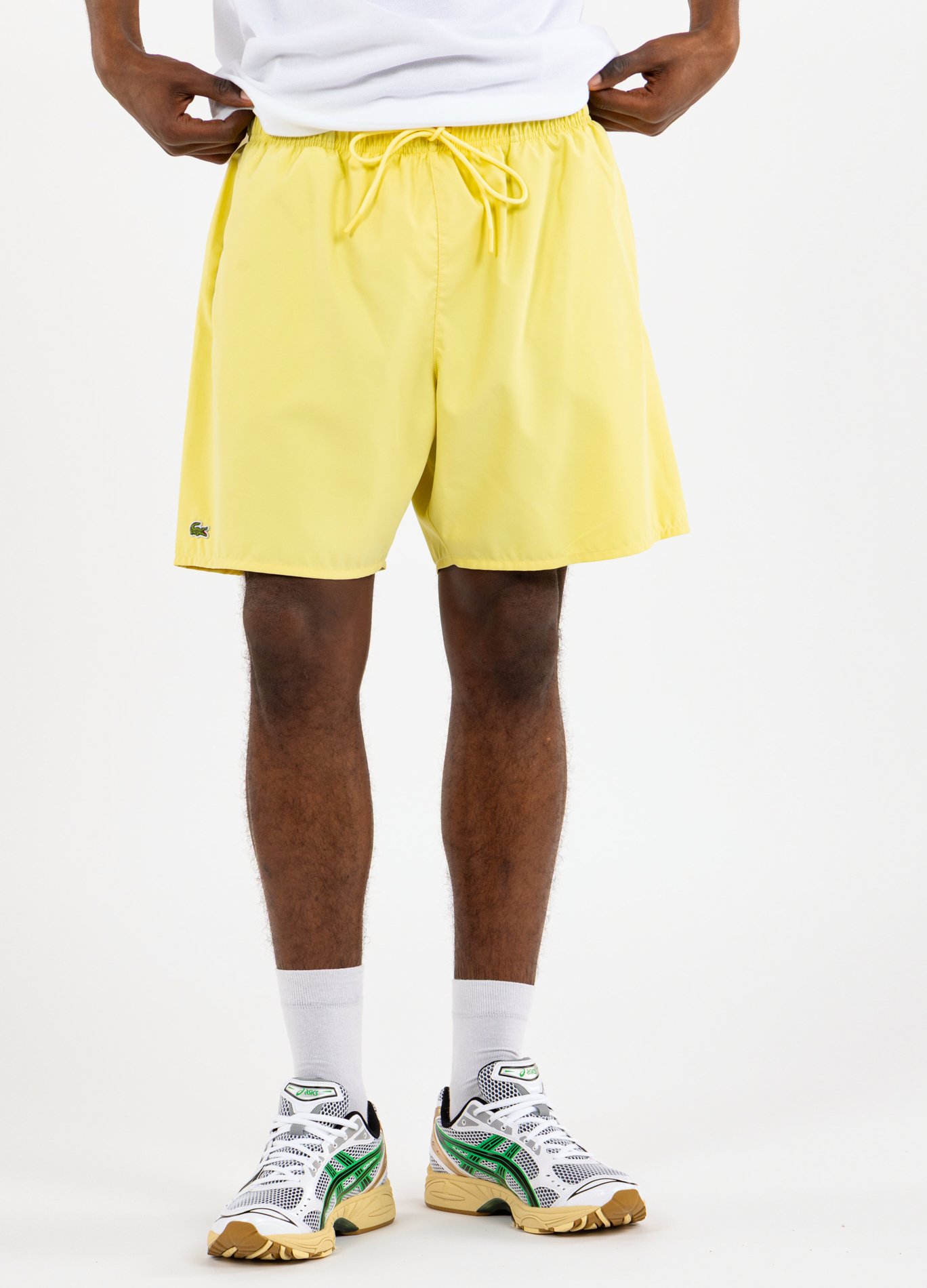 Short de bain LACOSTE Jaune