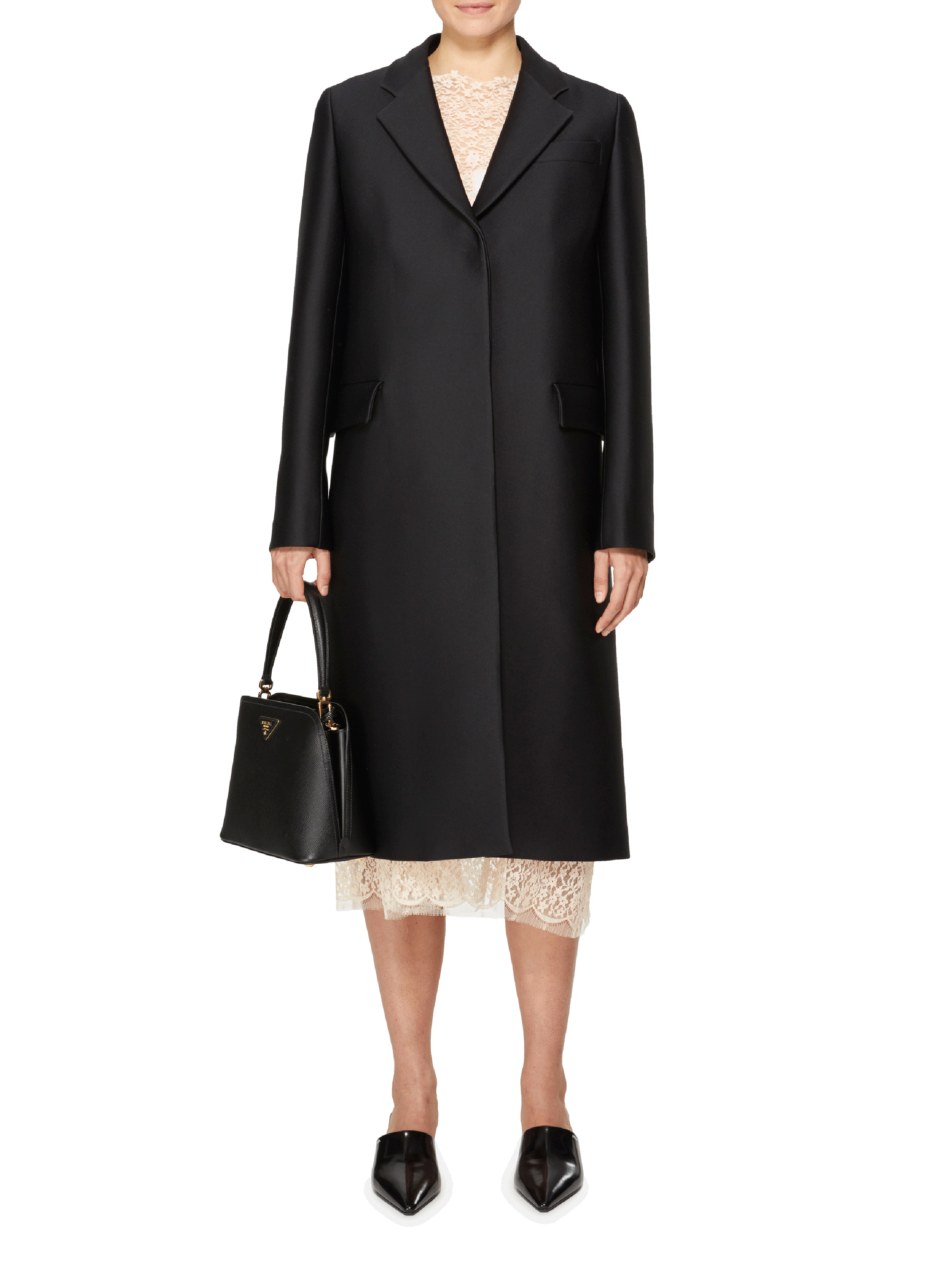 Rechte jas PRADA Zwart